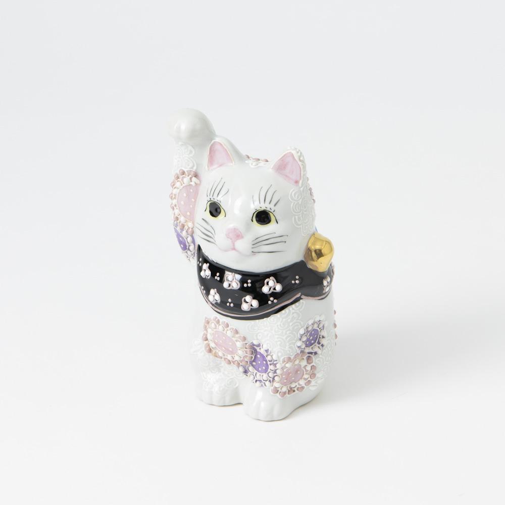 Kutani Lucky Cat - Maneki Neko E - MUSUBI KILN - Quality Japanese Tableware and Gift