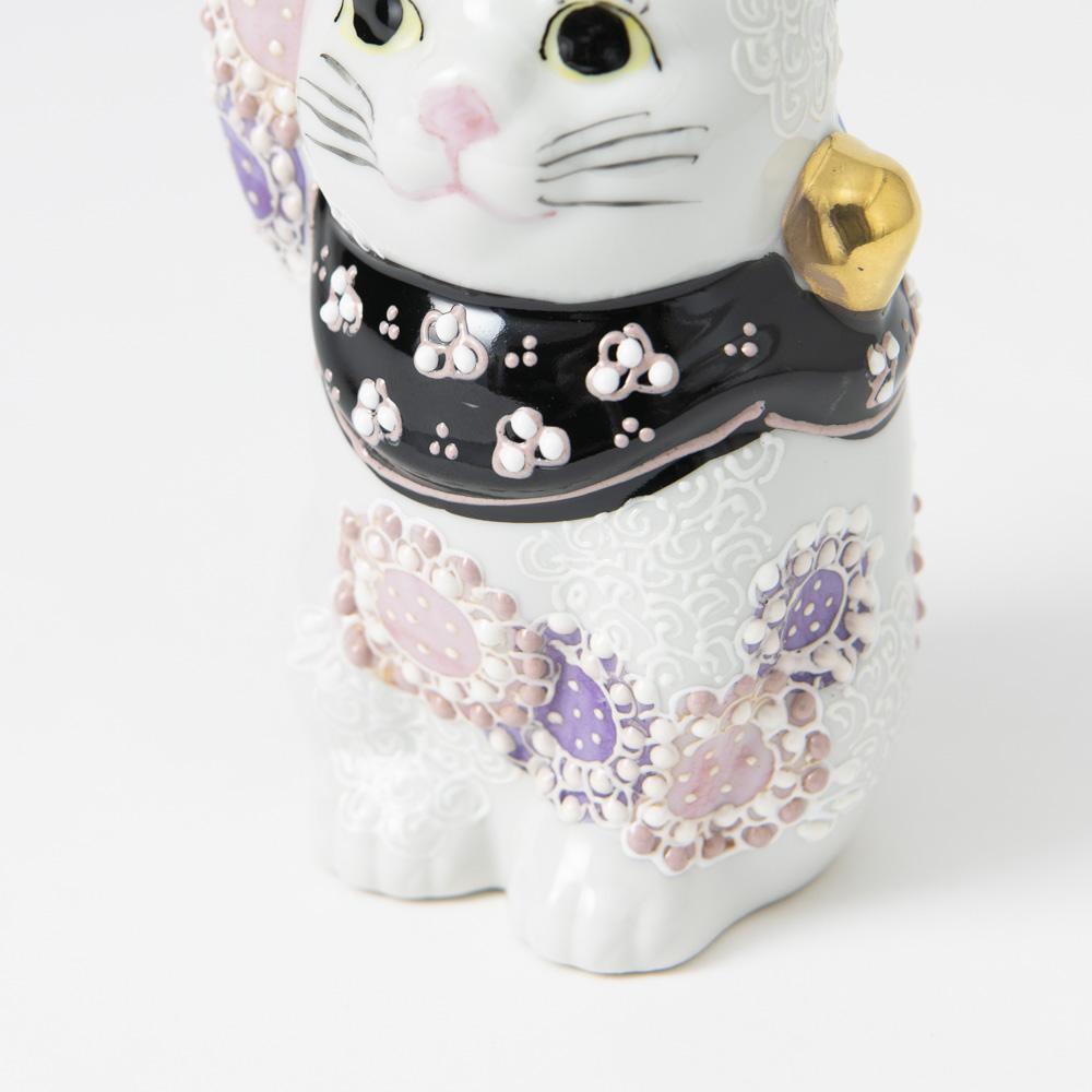 Kutani Lucky Cat - Maneki Neko E - MUSUBI KILN - Quality Japanese Tableware and Gift