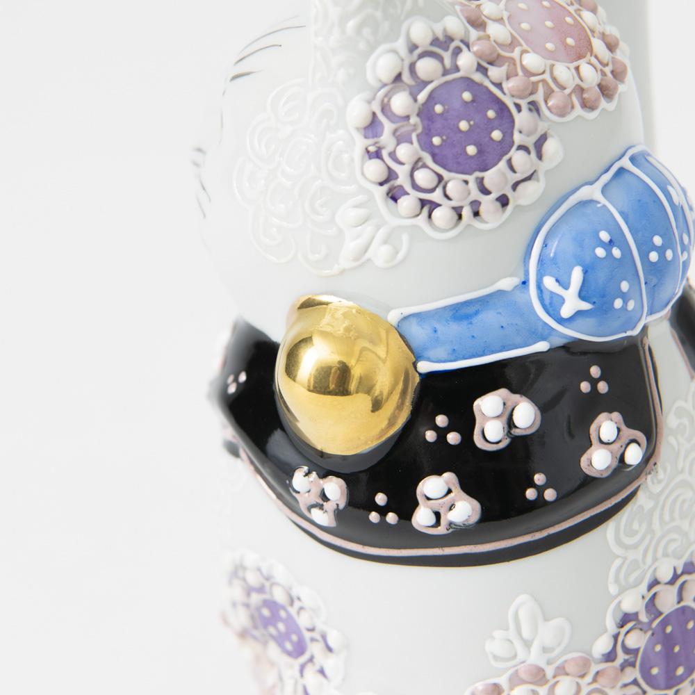 Kutani Lucky Cat - Maneki Neko E - MUSUBI KILN - Quality Japanese Tableware and Gift