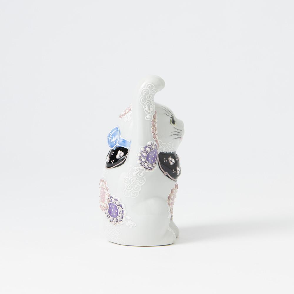 Kutani Lucky Cat - Maneki Neko E - MUSUBI KILN - Quality Japanese Tableware and Gift