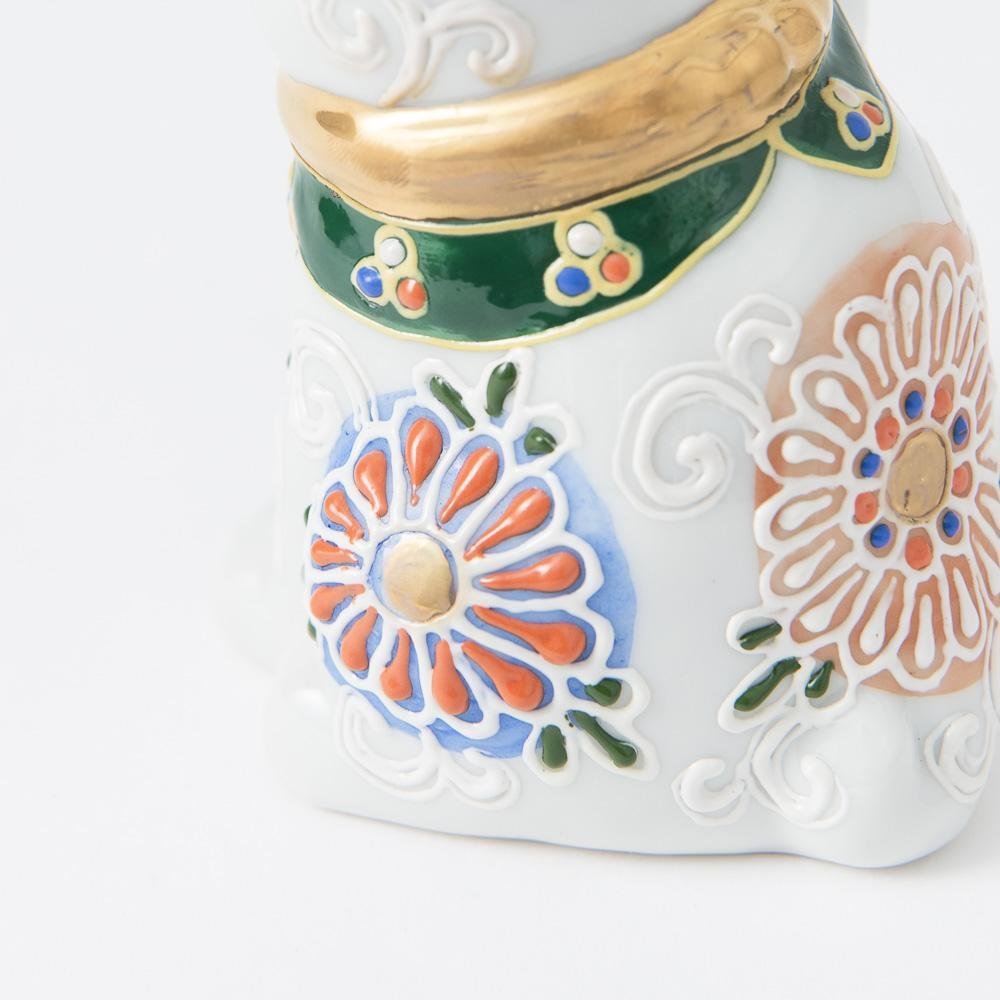 Kutani Lucky Cat - Maneki Neko K - MUSUBI KILN - Quality Japanese Tableware and Gift