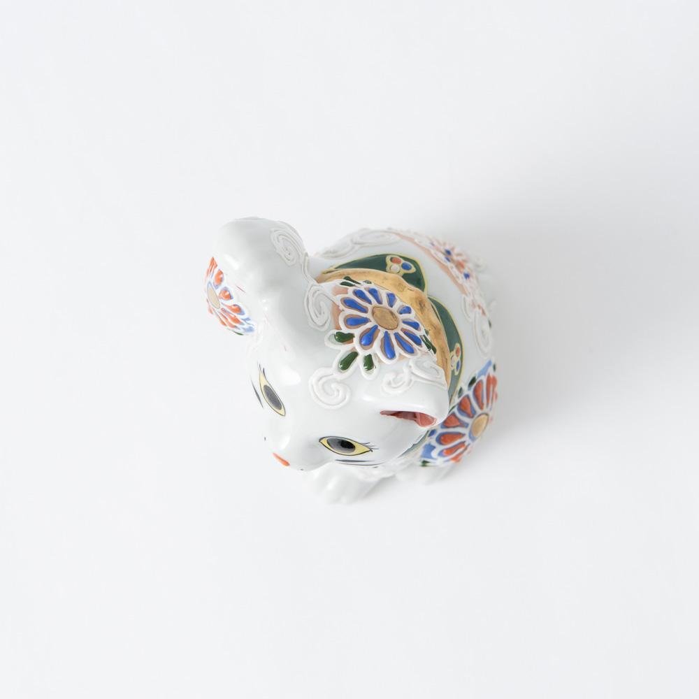 Kutani Lucky Cat - Maneki Neko K - MUSUBI KILN - Quality Japanese Tableware and Gift