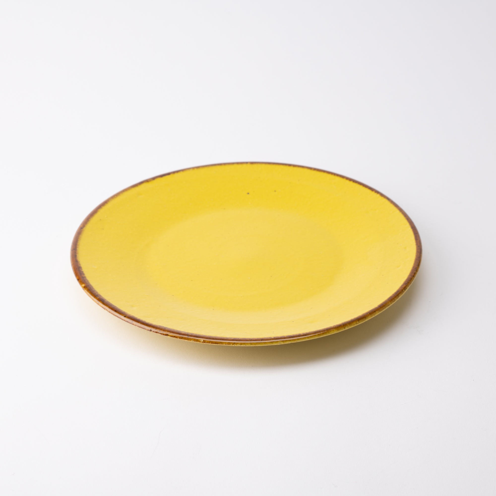 MERU Flamenco Modern Mino Ware Plate 9.8in - MUSUBI KILN - Quality Japanese Tableware and Gift