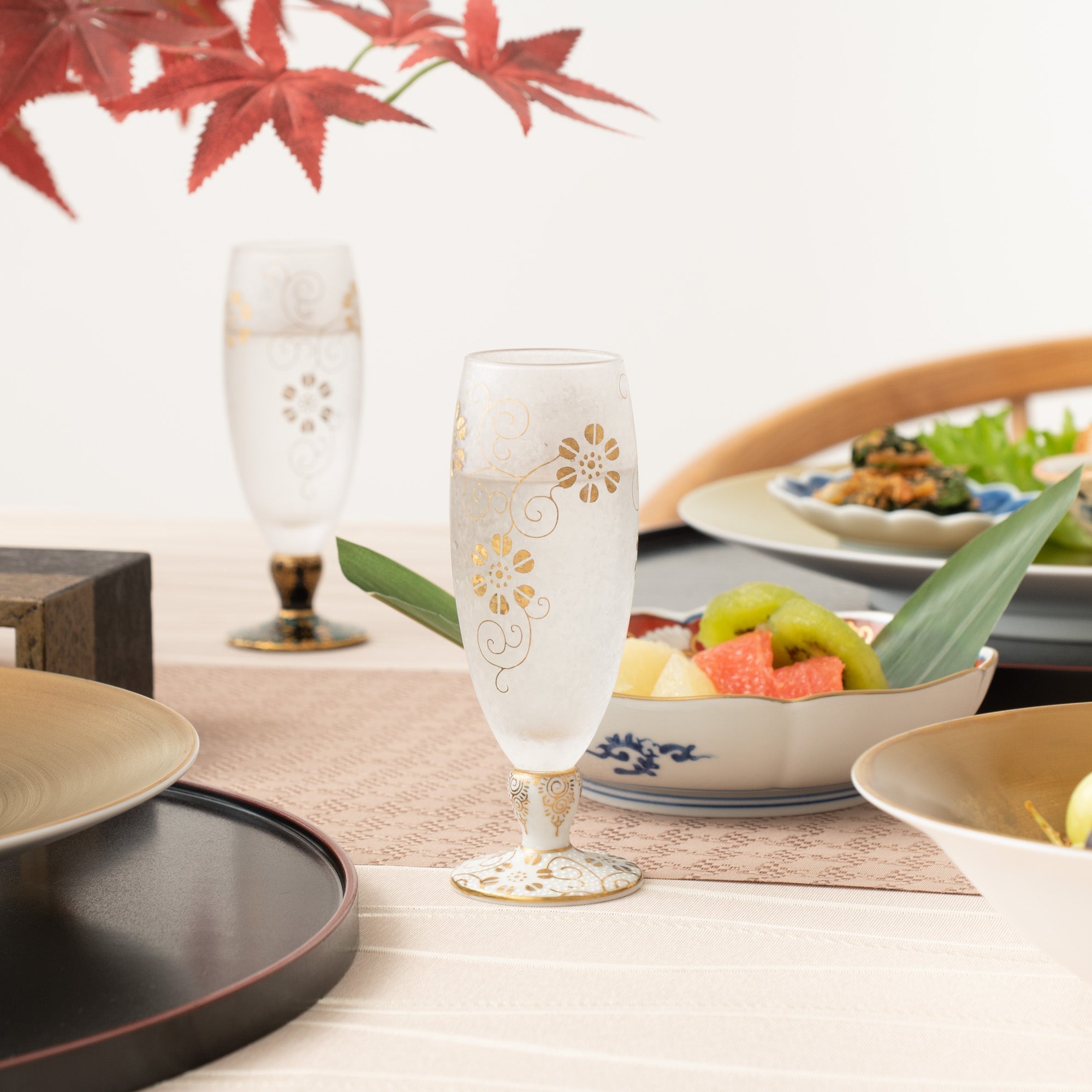 Mizore Kutani Craft Guinomi Sake Glass - MUSUBI KILN - Quality Japanese Tableware and Gift