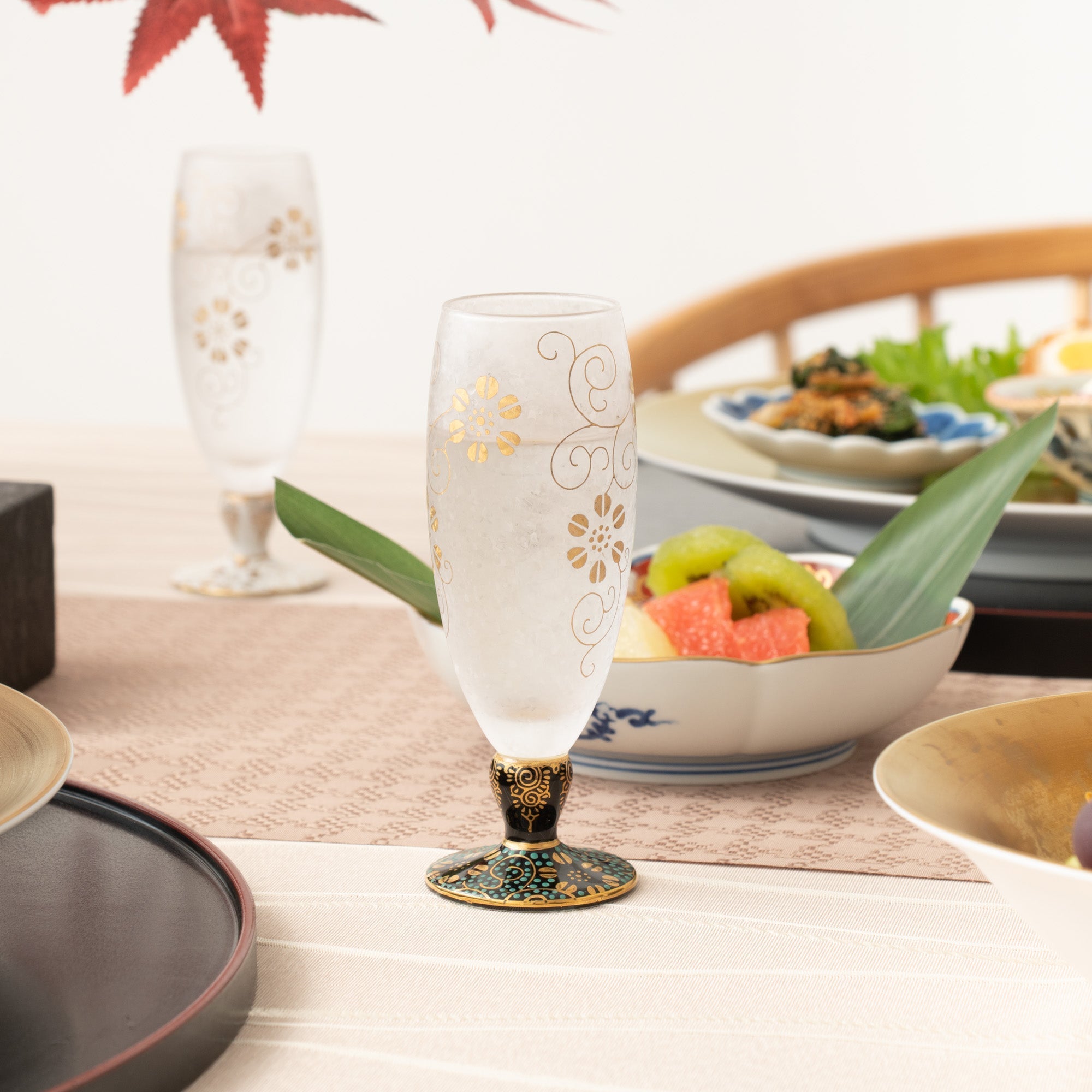 Mizore Kutani Craft Guinomi Sake Glass - MUSUBI KILN - Quality Japanese Tableware and Gift