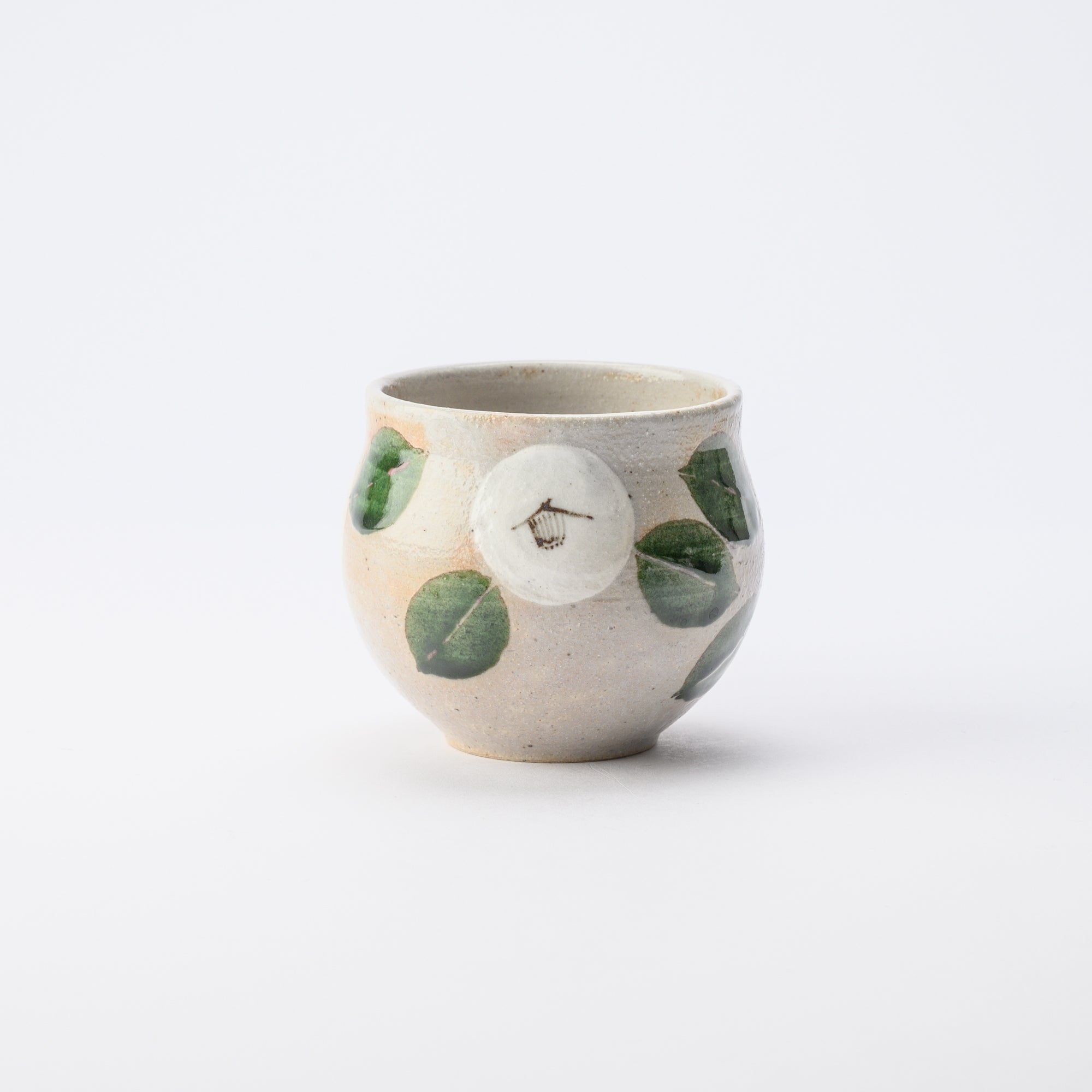 Musashi Kiln Camellia Mino Ware Mug - MUSUBI KILN - Quality Japanese Tableware and Gift