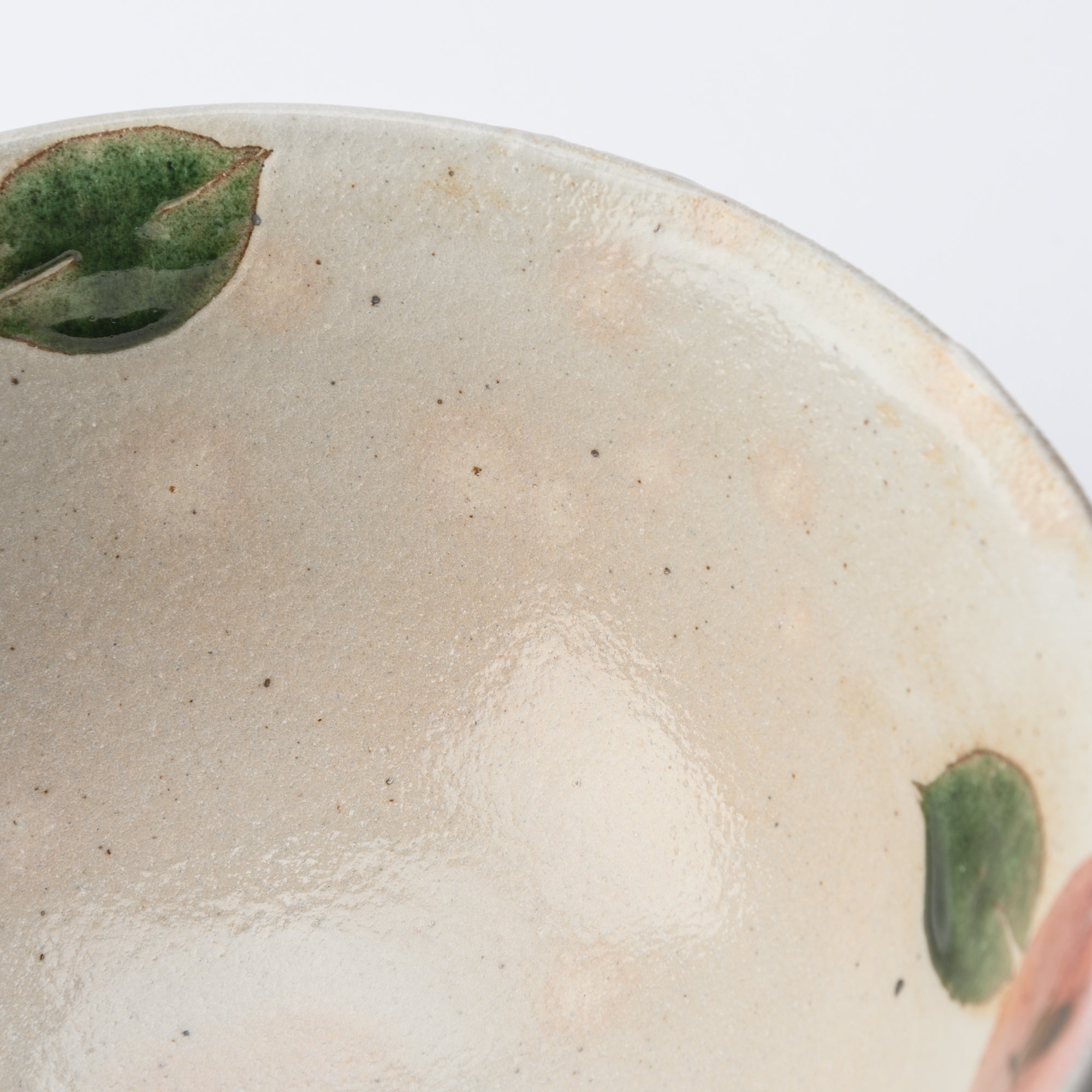 Musashi Kiln Camellia Mino Ware Ramen Bowl M - MUSUBI KILN - Quality Japanese Tableware and Gift