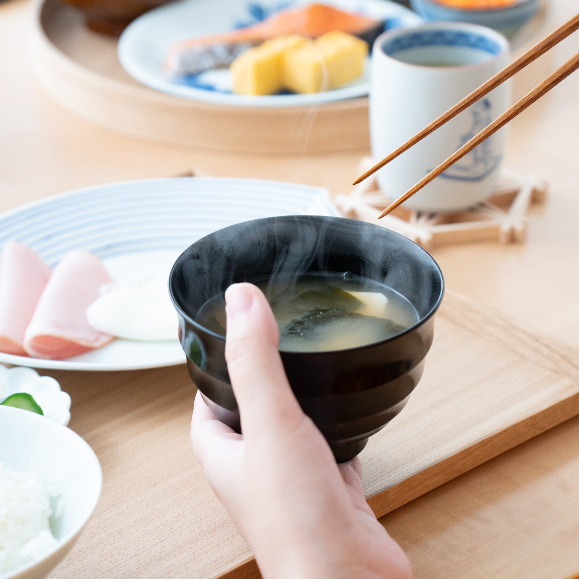 Musubi Mono Blue Breeze Dinnerware Set - MUSUBI KILN - Quality Japanese Tableware and Gift