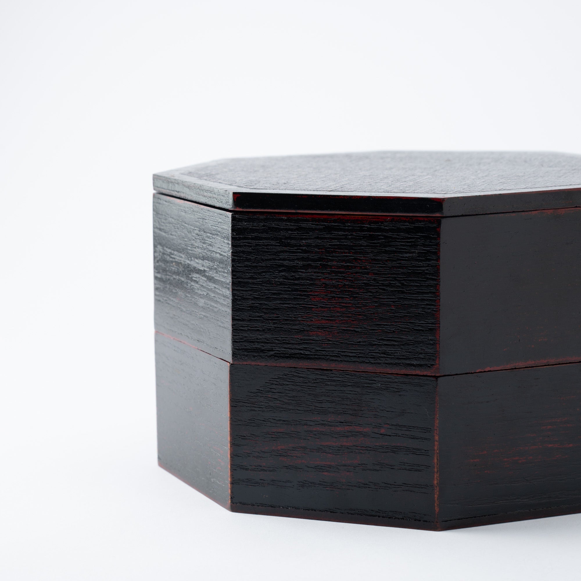 Negoro Yamanaka Lacquerware Two Tiers Jubako Bento Box - MUSUBI KILN - Quality Japanese Tableware and Gift
