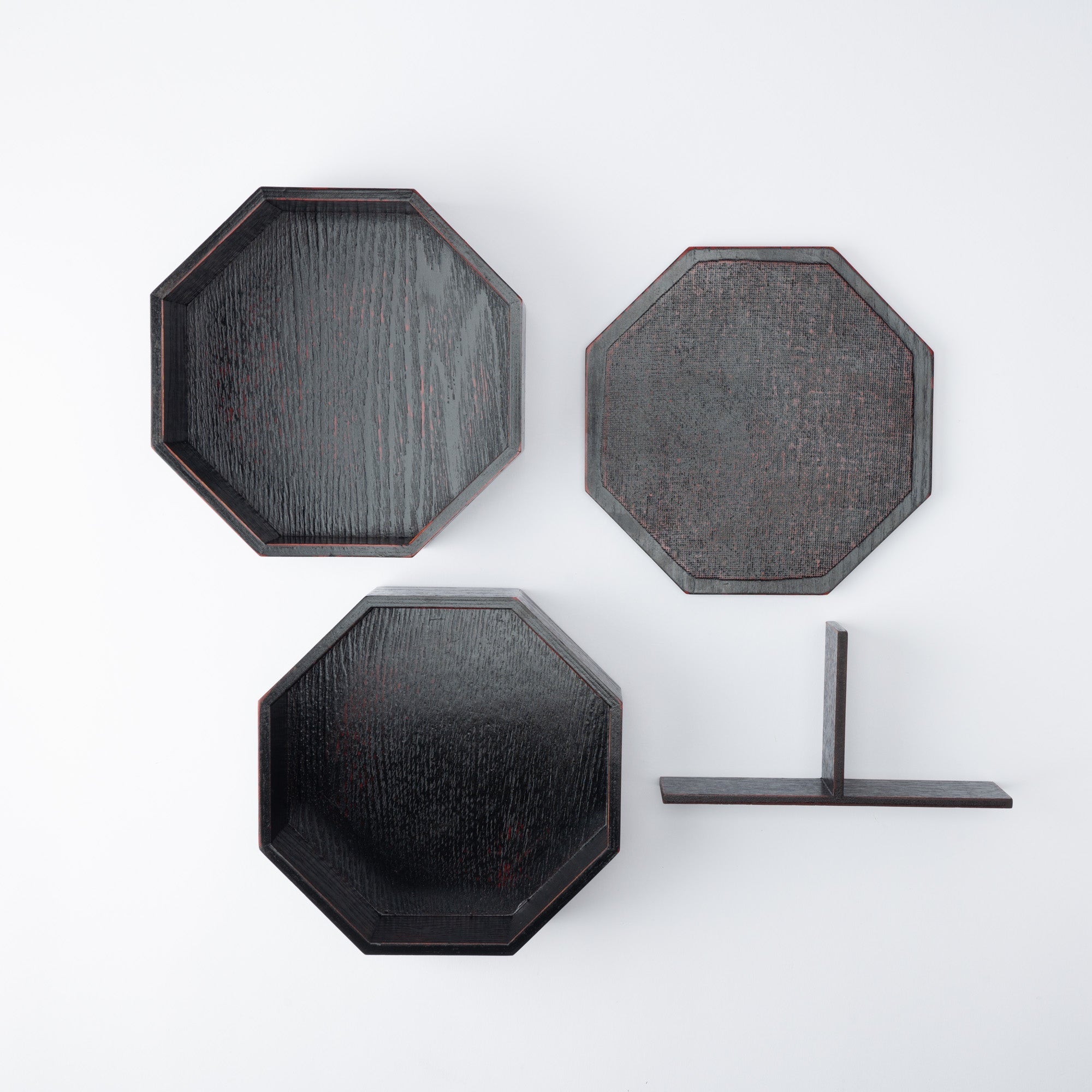 Negoro Yamanaka Lacquerware Two Tiers Jubako Bento Box - MUSUBI KILN - Quality Japanese Tableware and Gift