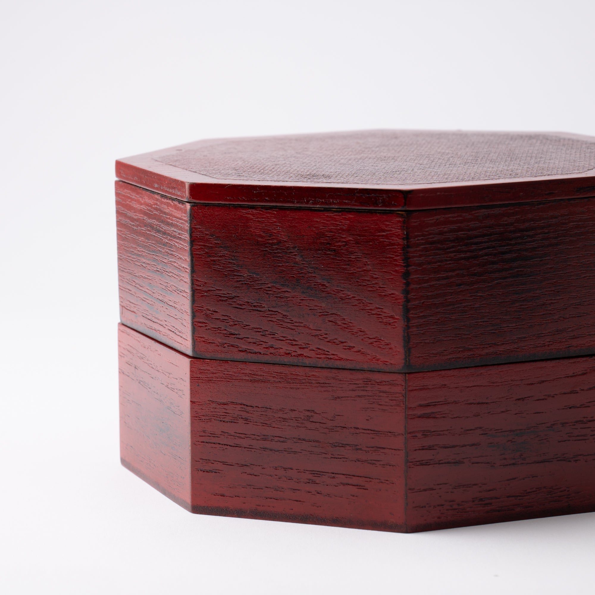 Negoro Yamanaka Lacquerware Two Tiers Jubako Bento Box - MUSUBI KILN - Quality Japanese Tableware and Gift