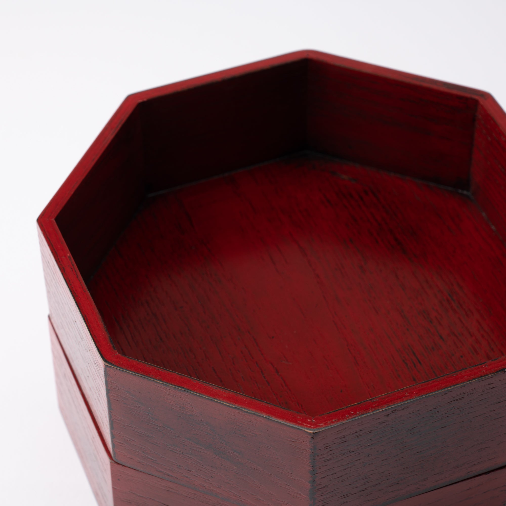 Negoro Yamanaka Lacquerware Two Tiers Jubako Bento Box - MUSUBI KILN - Quality Japanese Tableware and Gift