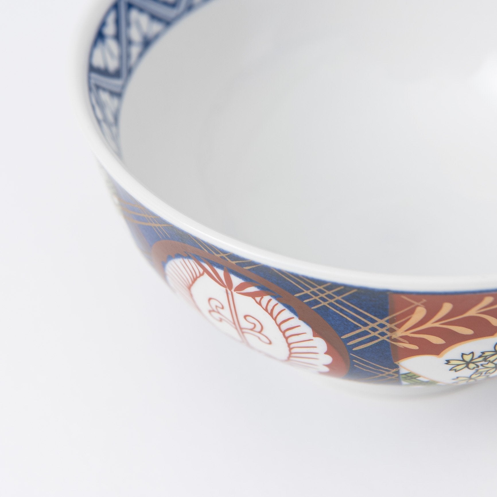 Nishiki Sakura Mino Ware Donburi Bowl M - MUSUBI KILN - Quality Japanese Tableware and Gift