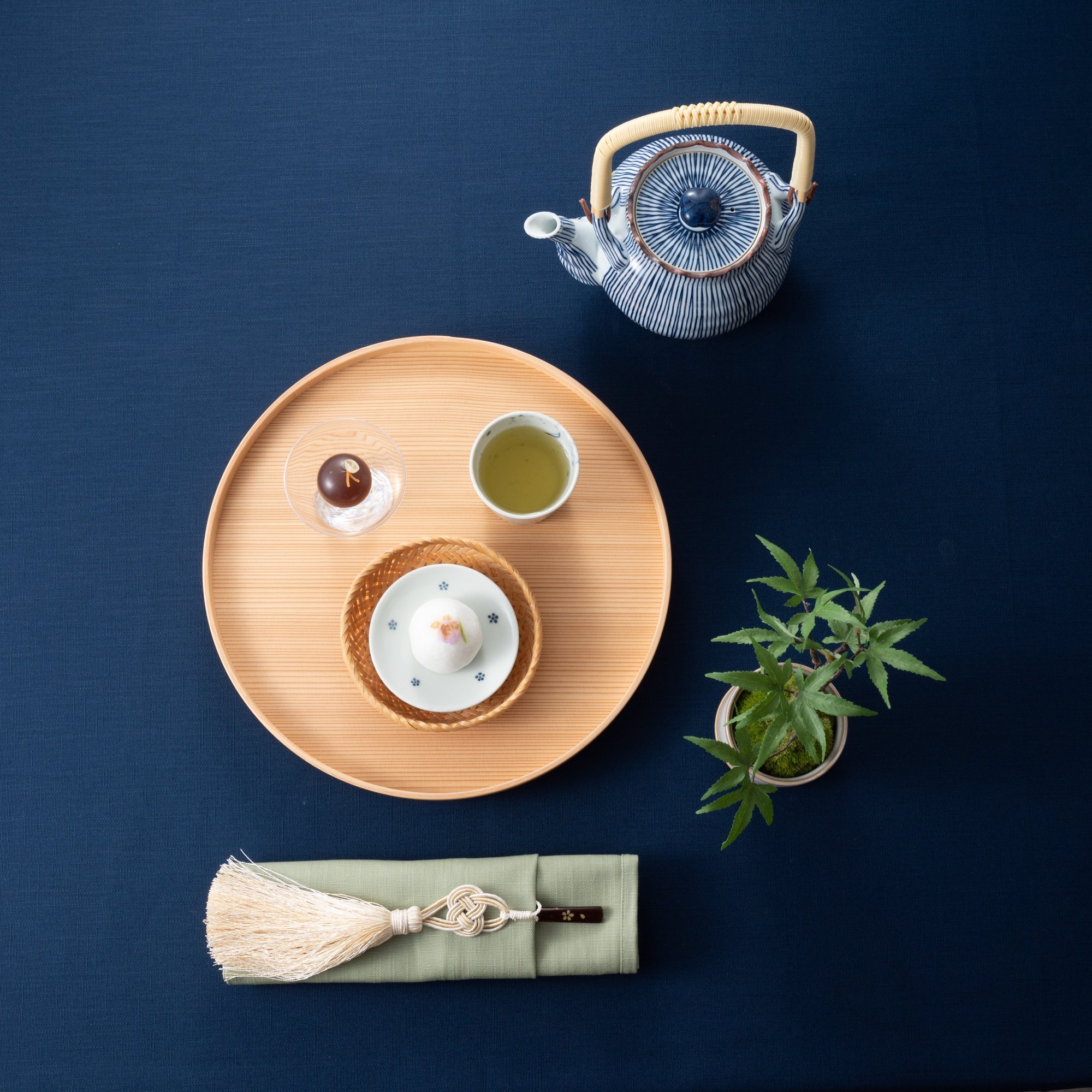 Odate Kougeisha Plain Wood Magewappa Round Tray - MUSUBI KILN - Quality Japanese Tableware and Gift