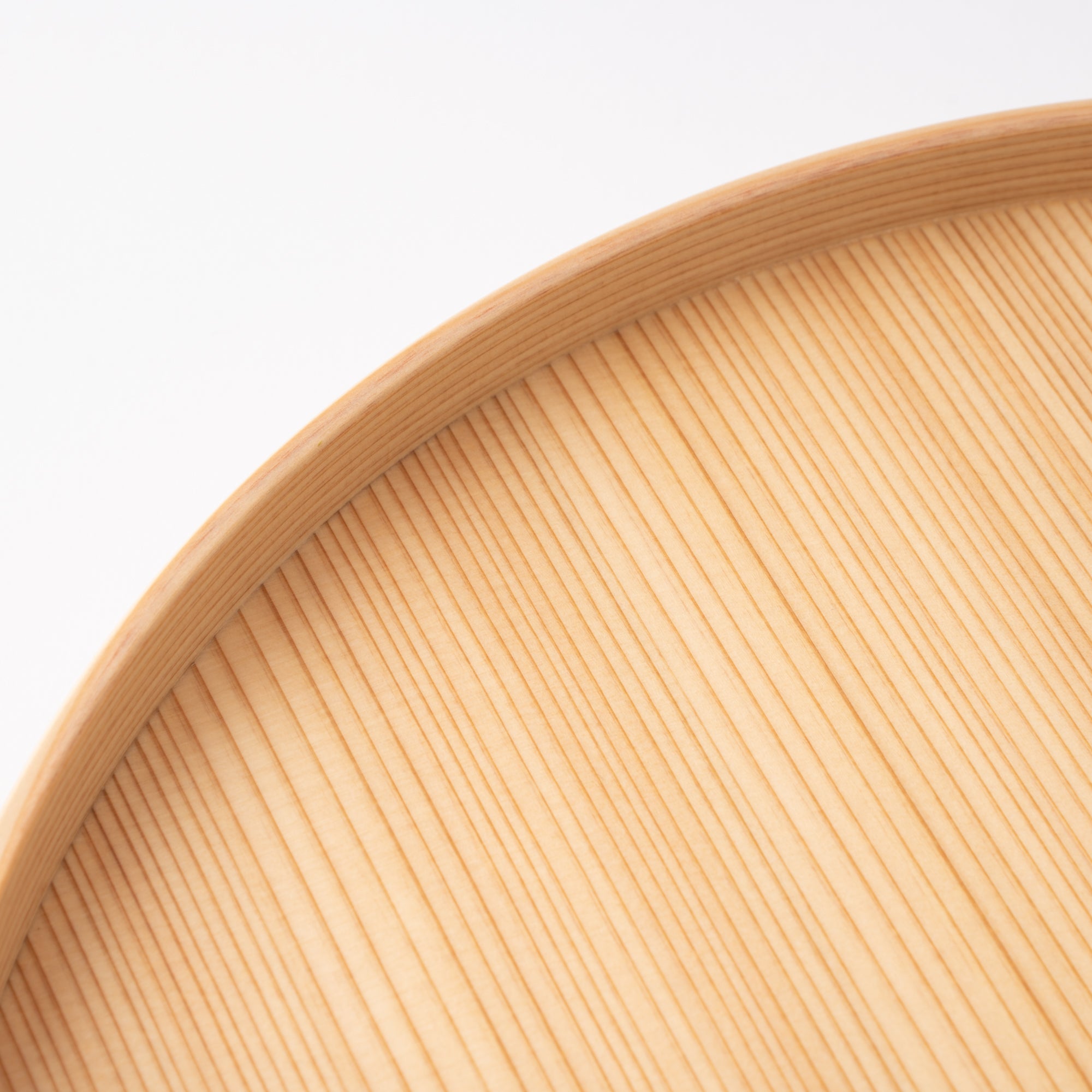 Odate Kougeisha Plain Wood Magewappa Round Tray - MUSUBI KILN - Quality Japanese Tableware and Gift