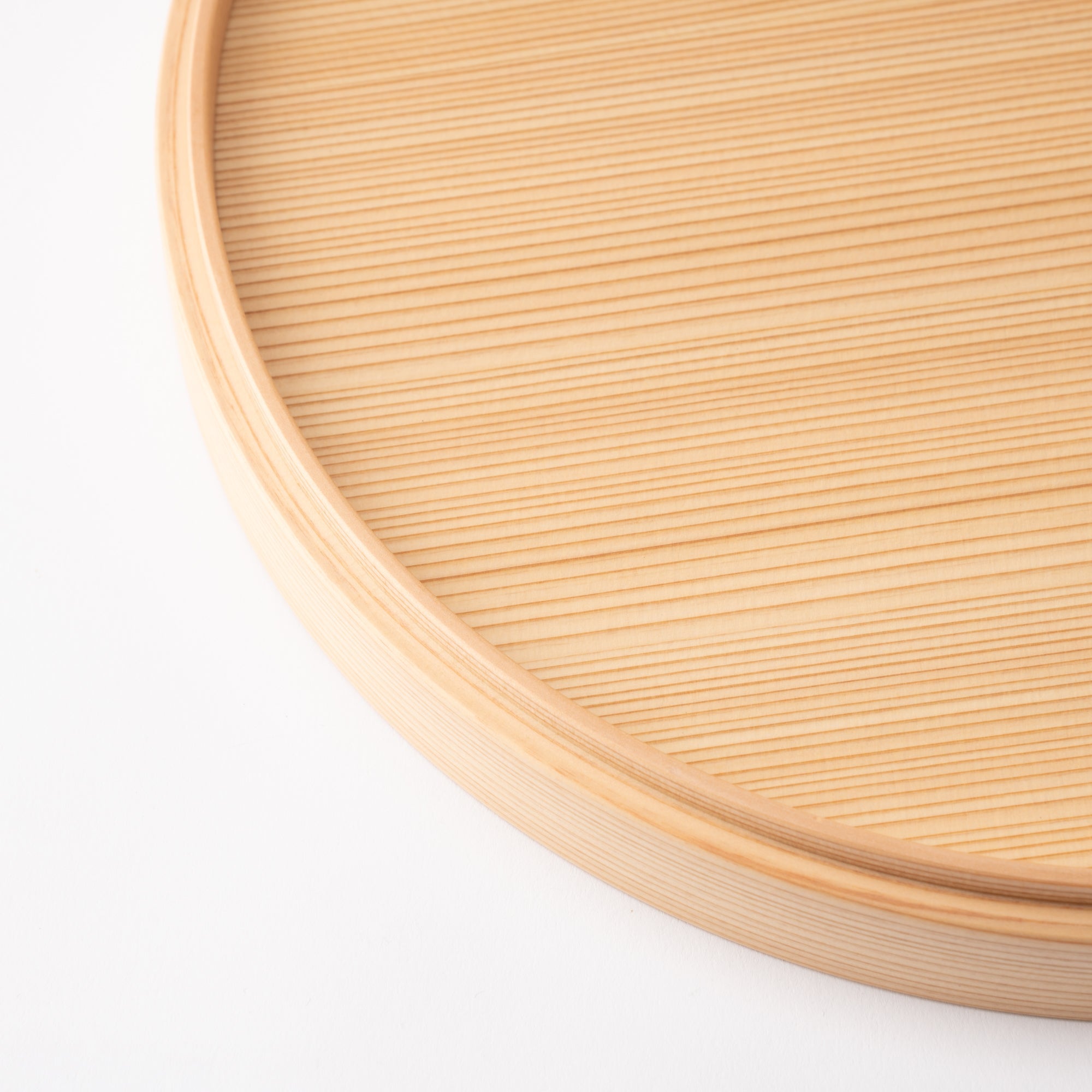 Odate Kougeisha Plain Wood Magewappa Round Tray - MUSUBI KILN - Quality Japanese Tableware and Gift