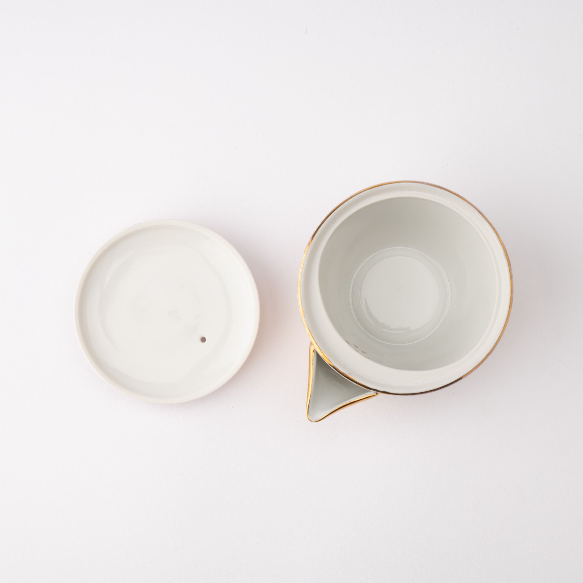 Pink Hanazume Kutani Houhin Japanese Teapot Set with 2 Teacups - MUSUBI KILN - Quality Japanese Tableware and Gift