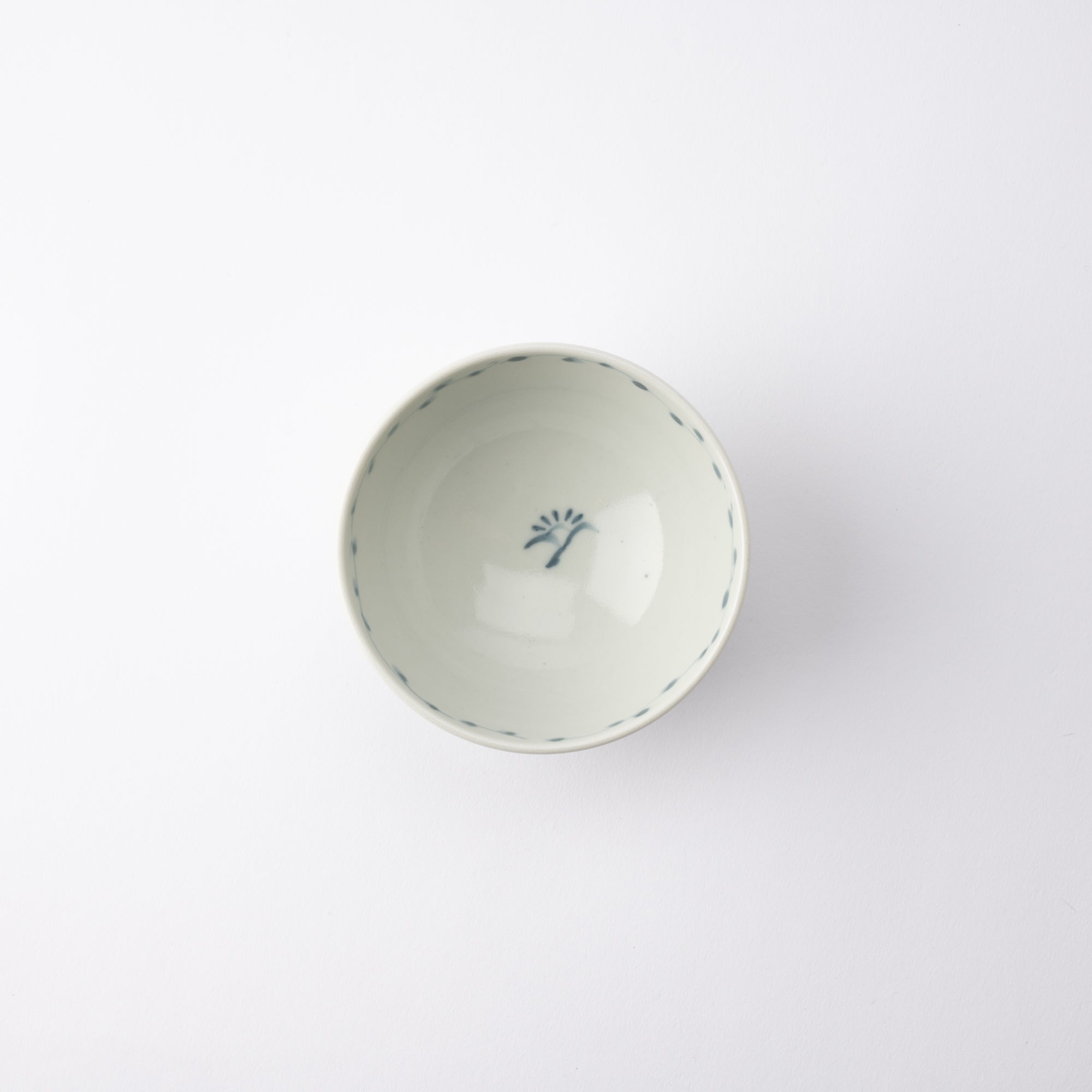 Ri Sanpei Flower Arabesque Arita Japanese Rice Bowl S - MUSUBI KILN - Quality Japanese Tableware and Gift