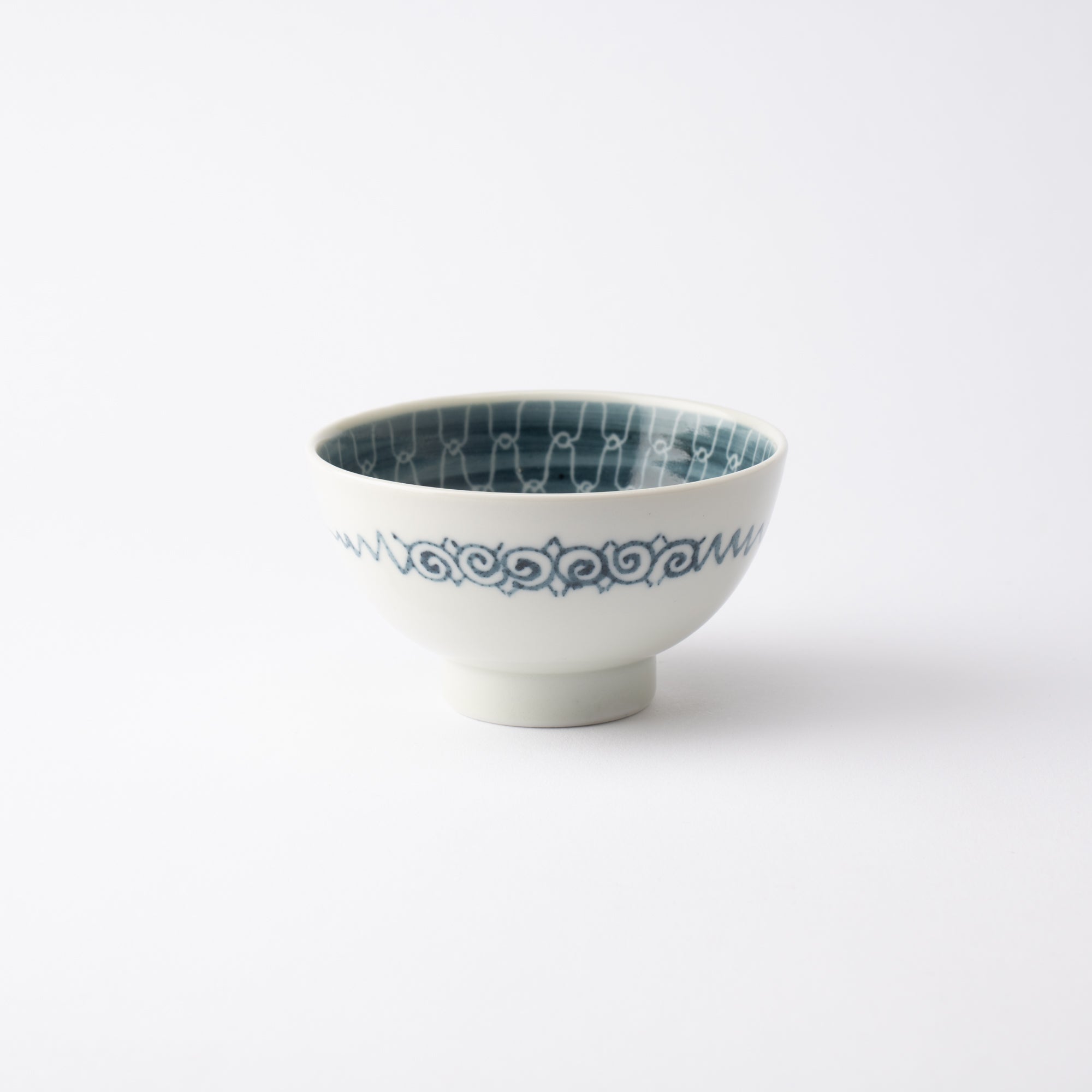 Ri Sanpei Rabbit Arita Japanese Rice Bowl S - MUSUBI KILN - Quality Japanese Tableware and Gift