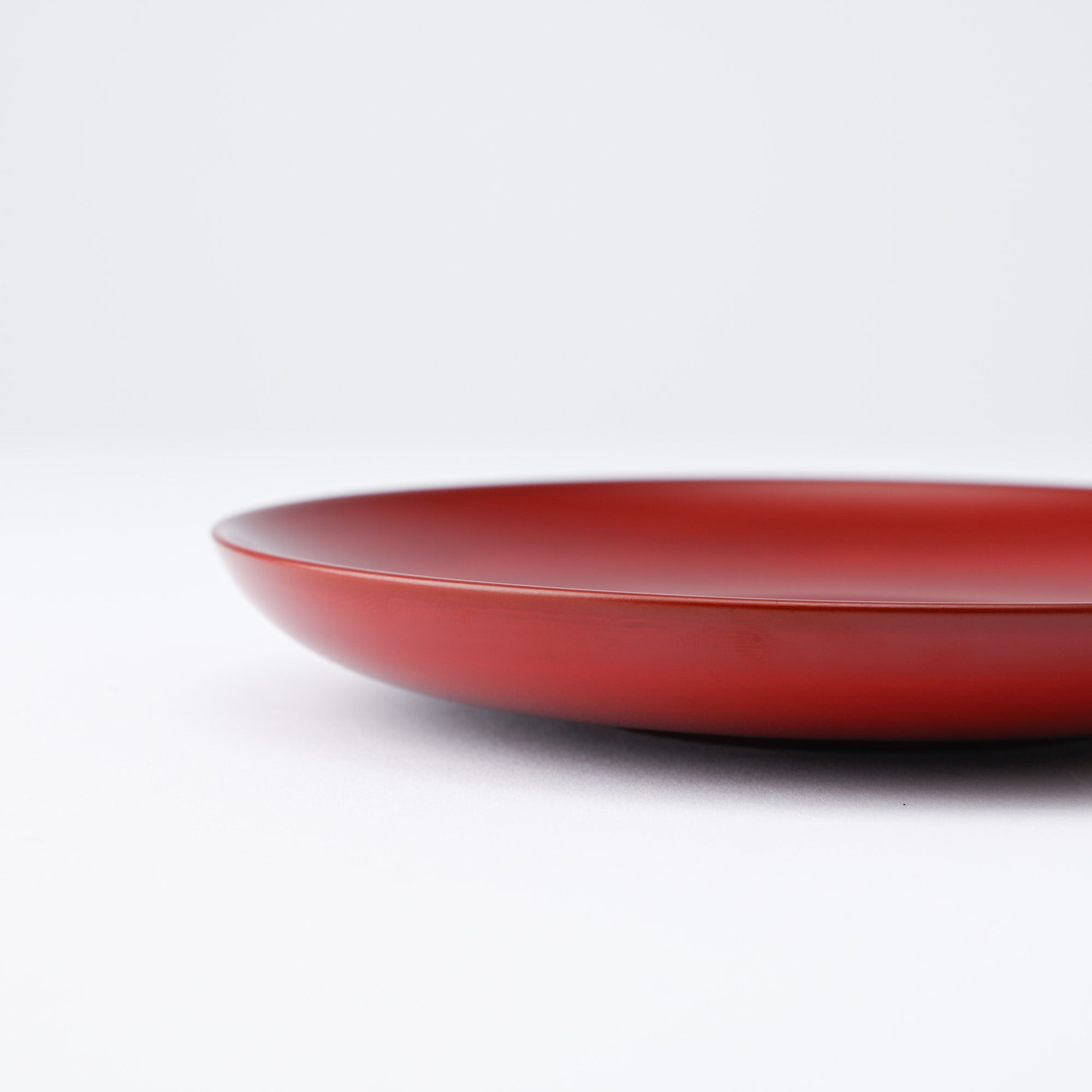 Ritsuzan Tomita Pine Echizen Lacquerware Red Side Plate Set - MUSUBI KILN - Quality Japanese Tableware and Gift