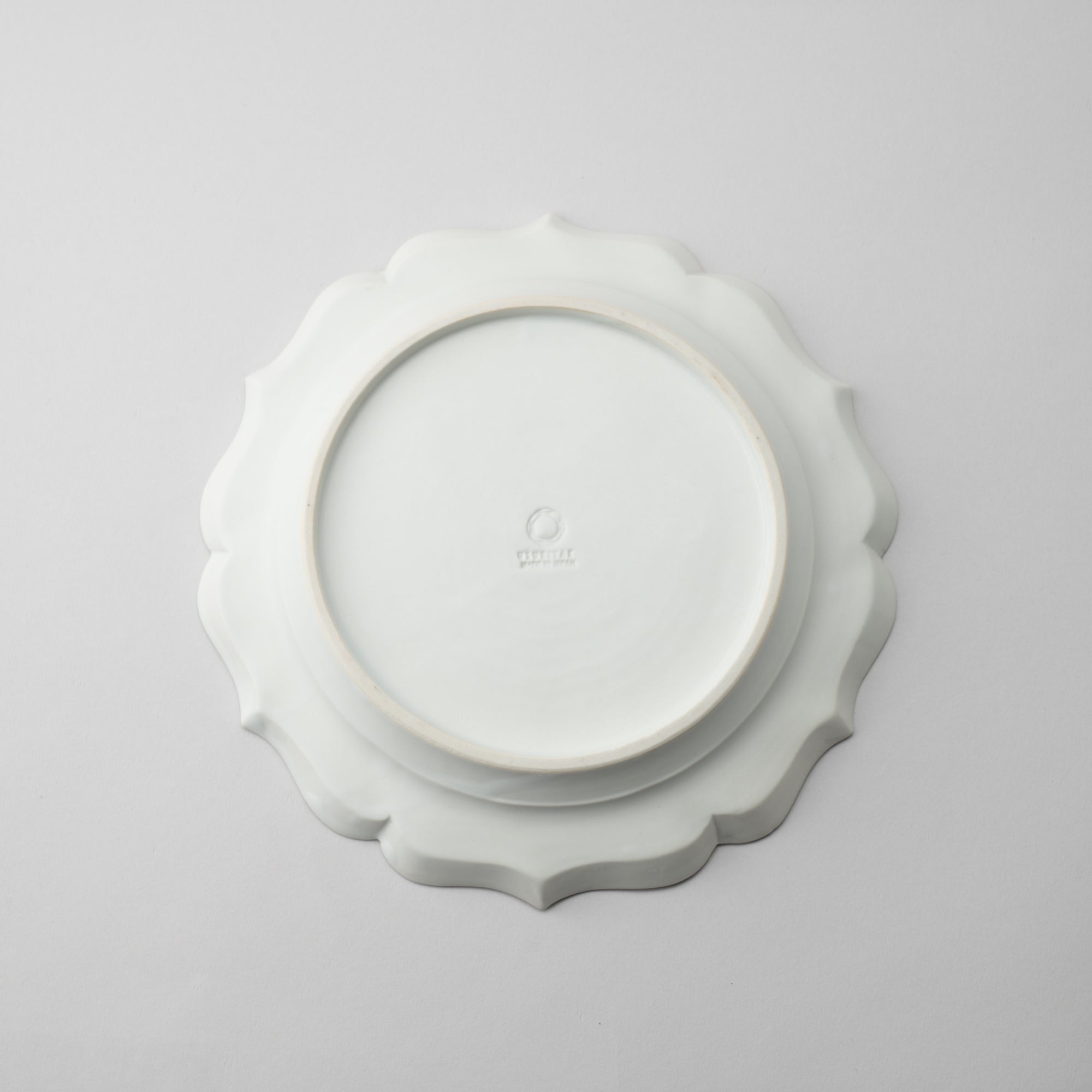 RYOUKA Usuki Rim Plate L - MUSUBI KILN - Quality Japanese Tableware and Gift