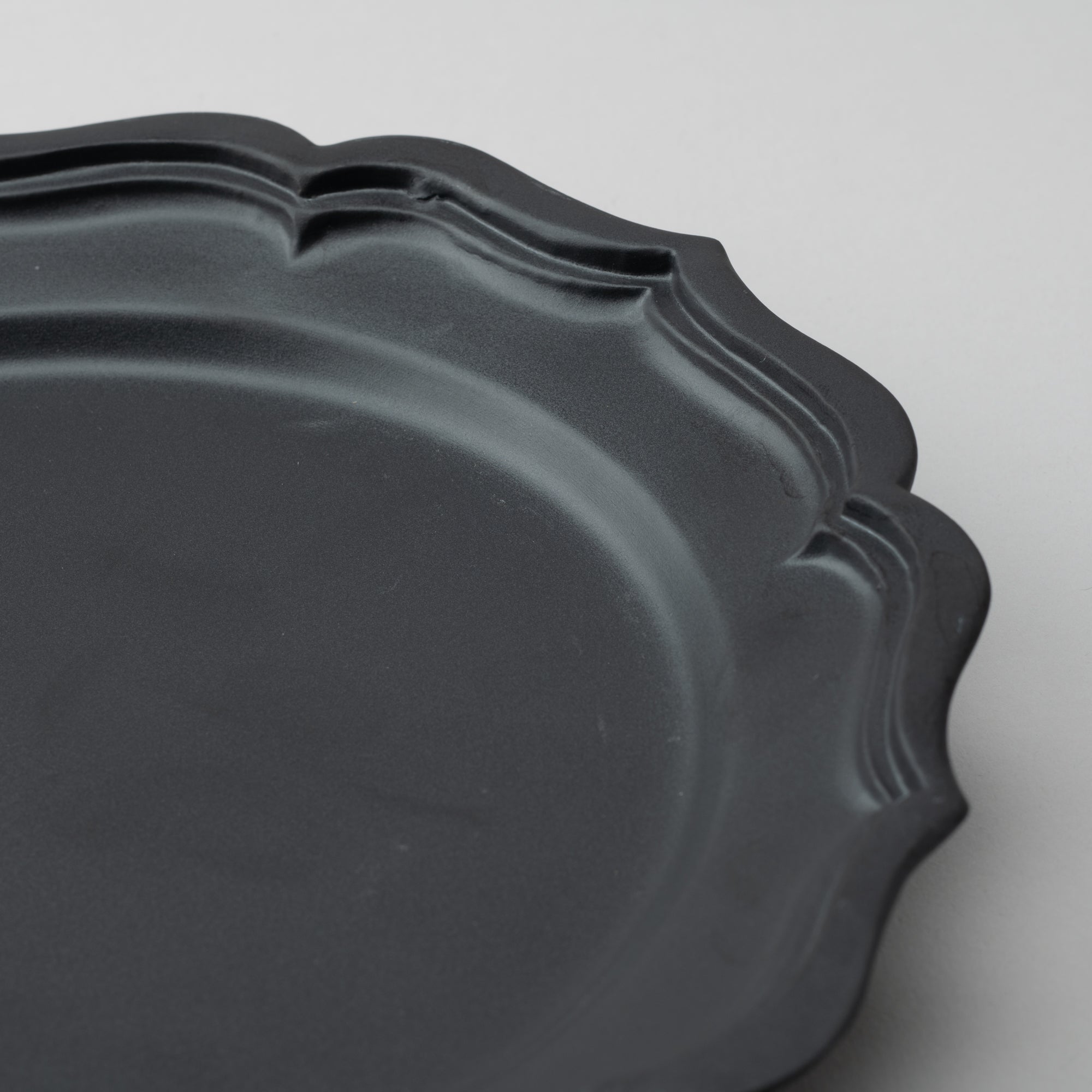 RYOUKA Usuki Rim Plate L - MUSUBI KILN - Quality Japanese Tableware and Gift