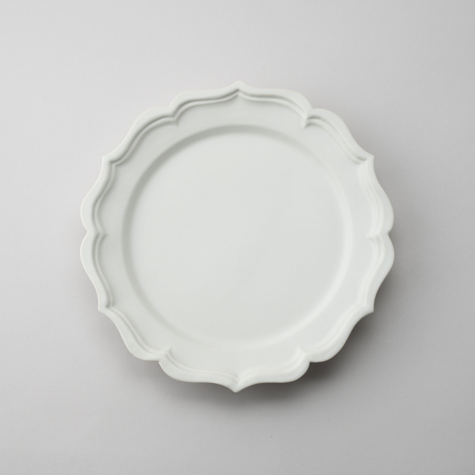 RYOUKA Usuki Rim Plate L - MUSUBI KILN - Quality Japanese Tableware and Gift