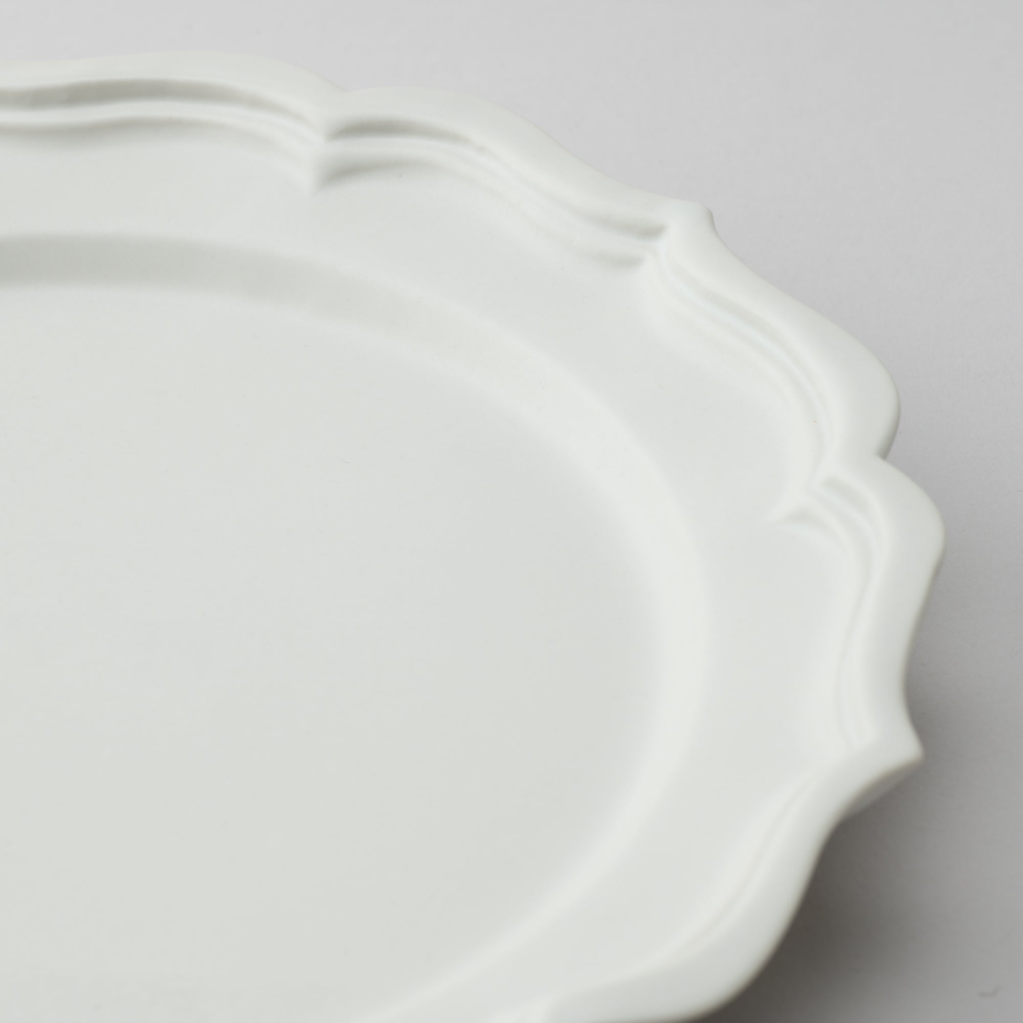 RYOUKA Usuki Rim Plate L - MUSUBI KILN - Quality Japanese Tableware and Gift