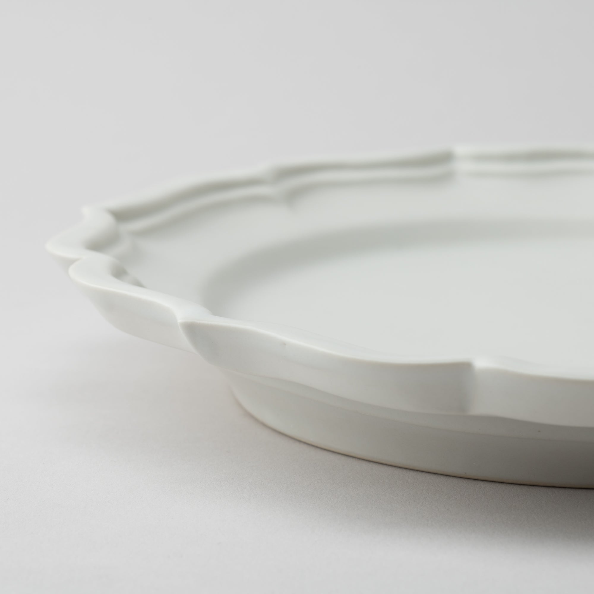 RYOUKA Usuki Rim Plate L - MUSUBI KILN - Quality Japanese Tableware and Gift