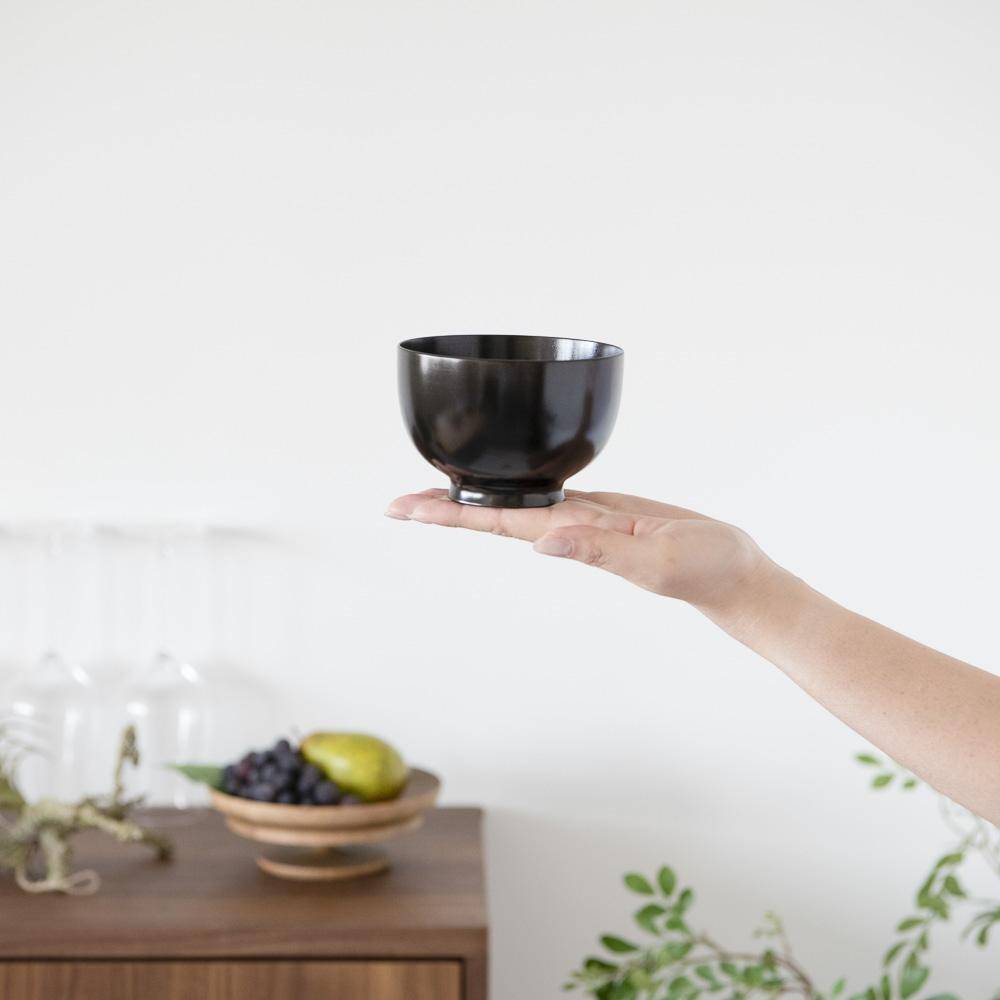 Sakura Tree Yamanaka Lacquerware Miso Soup Bowl - MUSUBI KILN - Quality Japanese Tableware and Gift