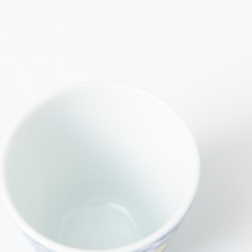 Seikou Kiln Chidori Kutani Ochoko Sake Cup - MUSUBI KILN - Quality Japanese Tableware and Gift