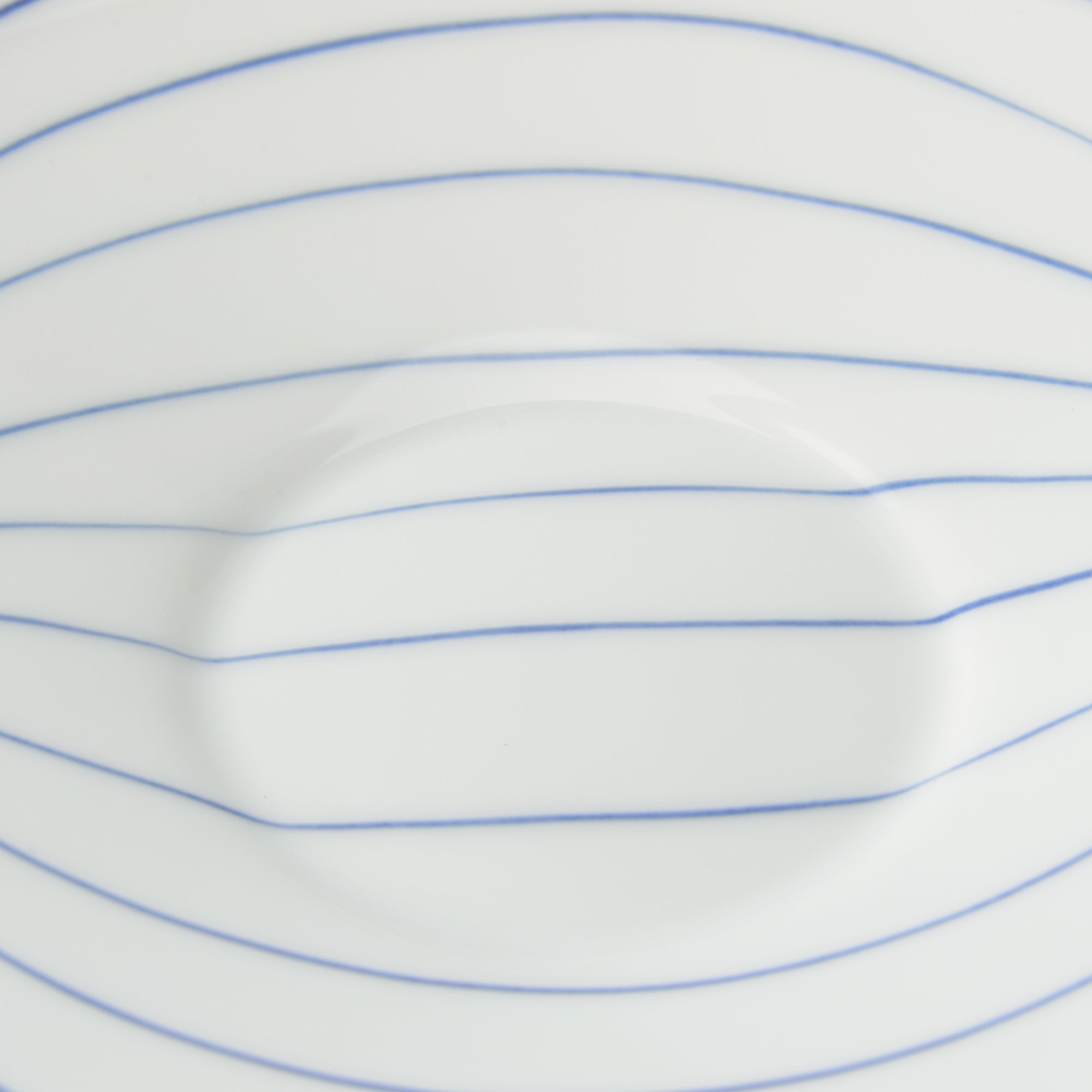 SINGAMA Leaf Vein Pattern Seto Ware Plate 21in - MUSUBI KILN - Quality Japanese Tableware and Gift