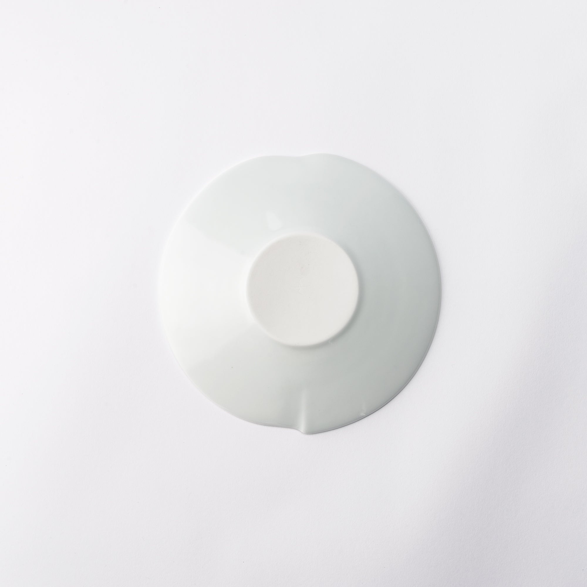 SINGAMA Leaf Vein Pattern Seto Ware Plate 21in - MUSUBI KILN - Quality Japanese Tableware and Gift