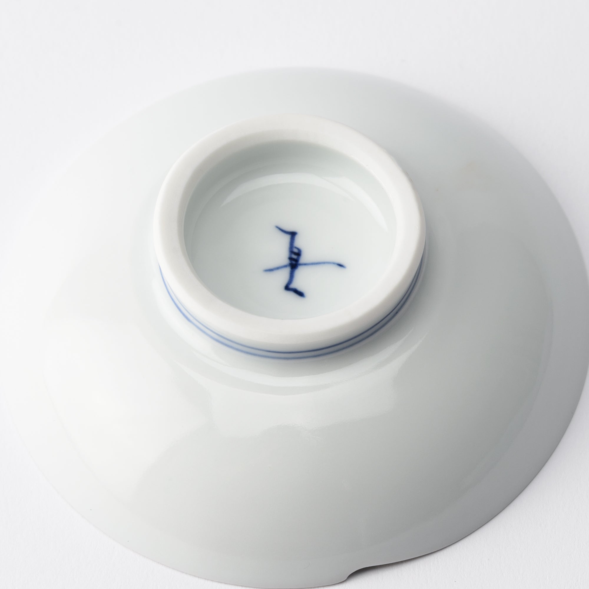 SINGAMA Leaf Vein Pattern Seto Ware Sauce Plate - MUSUBI KILN - Quality Japanese Tableware and Gift