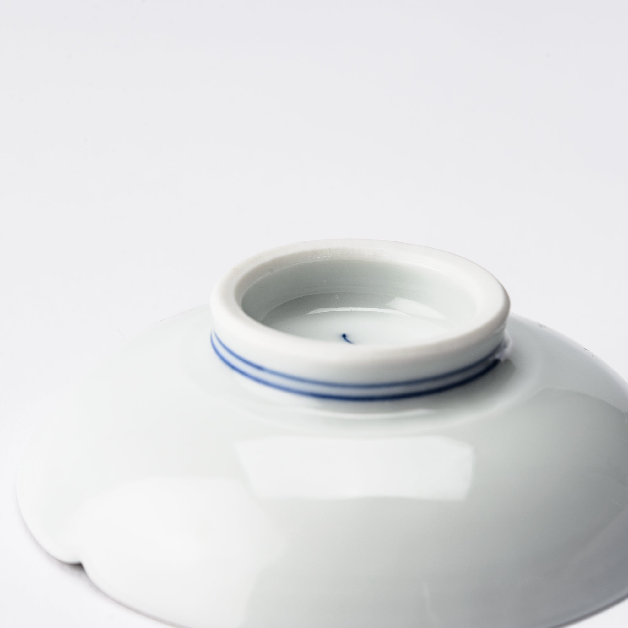 SINGAMA Leaf Vein Pattern Seto Ware Sauce Plate - MUSUBI KILN - Quality Japanese Tableware and Gift