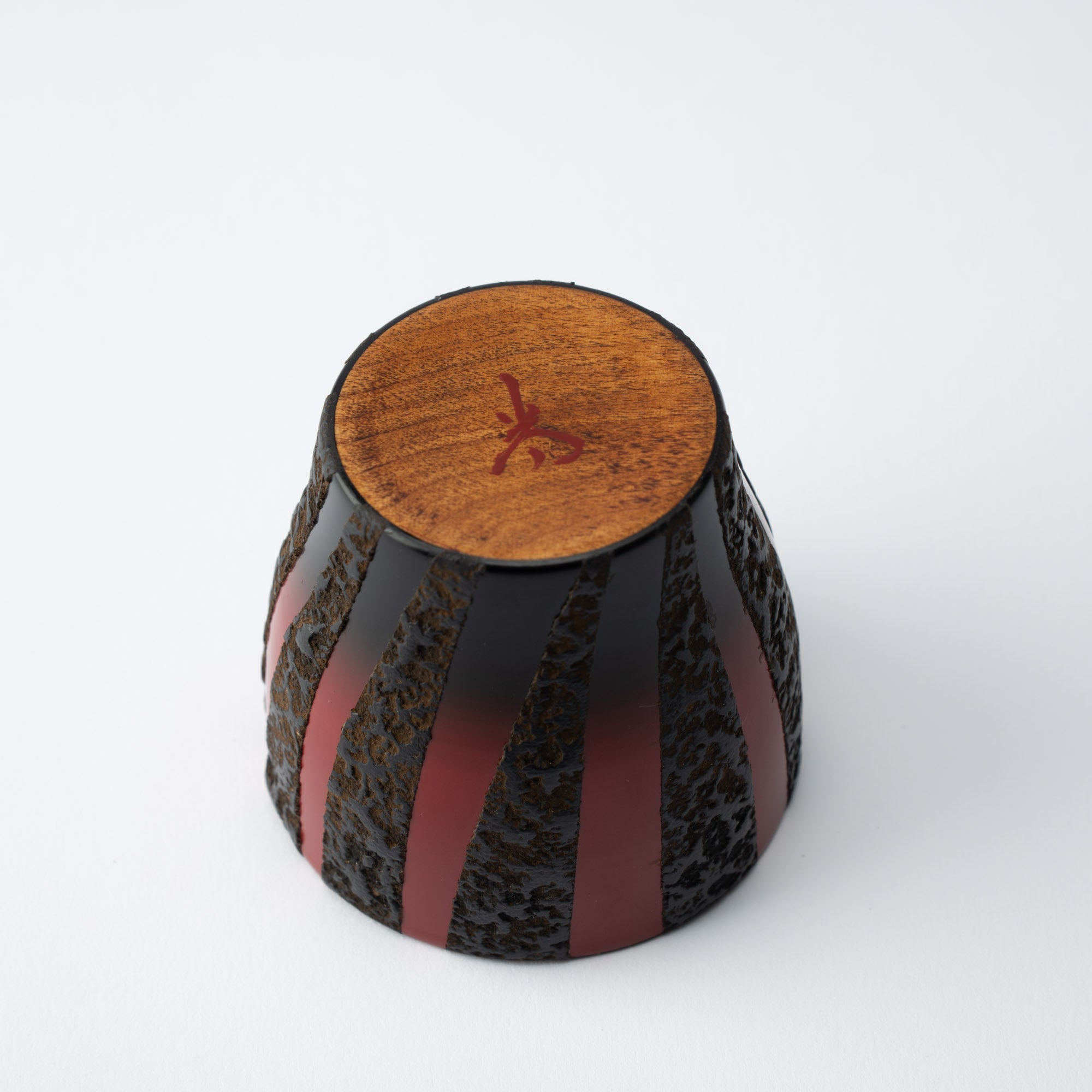 Sinra Line Kagawa Lacquerware Guinomi Sake Cup - MUSUBI KILN - Quality Japanese Tableware and Gift