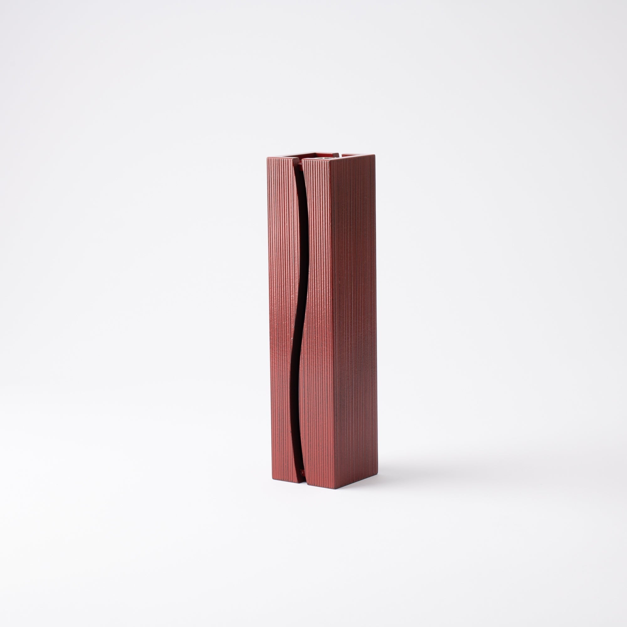 Slim Square Yamanaka Lacquerware Single - Flower Vase - MUSUBI KILN - Quality Japanese Tableware and Gift