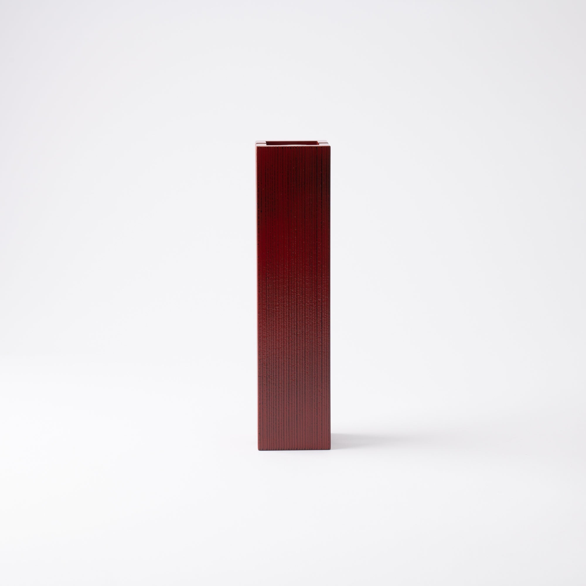 Slim Square Yamanaka Lacquerware Single - Flower Vase - MUSUBI KILN - Quality Japanese Tableware and Gift