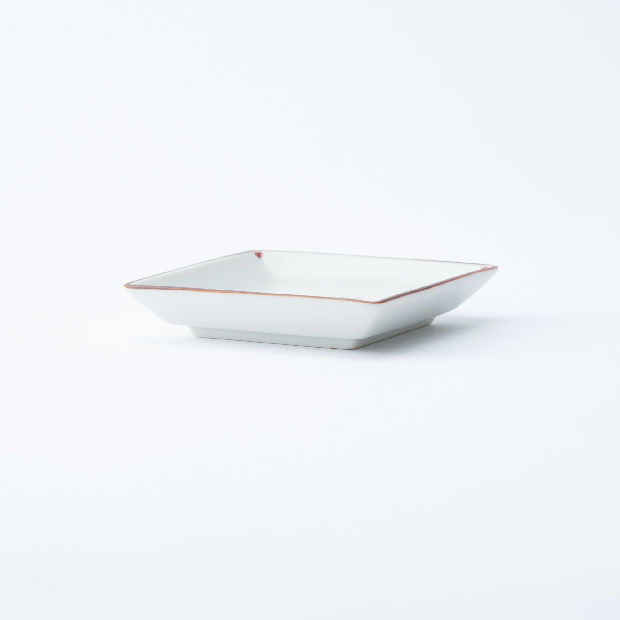 Soukyu Kiln Blue Mt. Fuji Kutani Sauce Plate - MUSUBI KILN - Quality Japanese Tableware and Gift