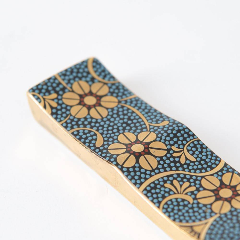 Soukyu Kiln Chibu Kutani Cutlery Rest - MUSUBI KILN - Quality Japanese Tableware and Gift