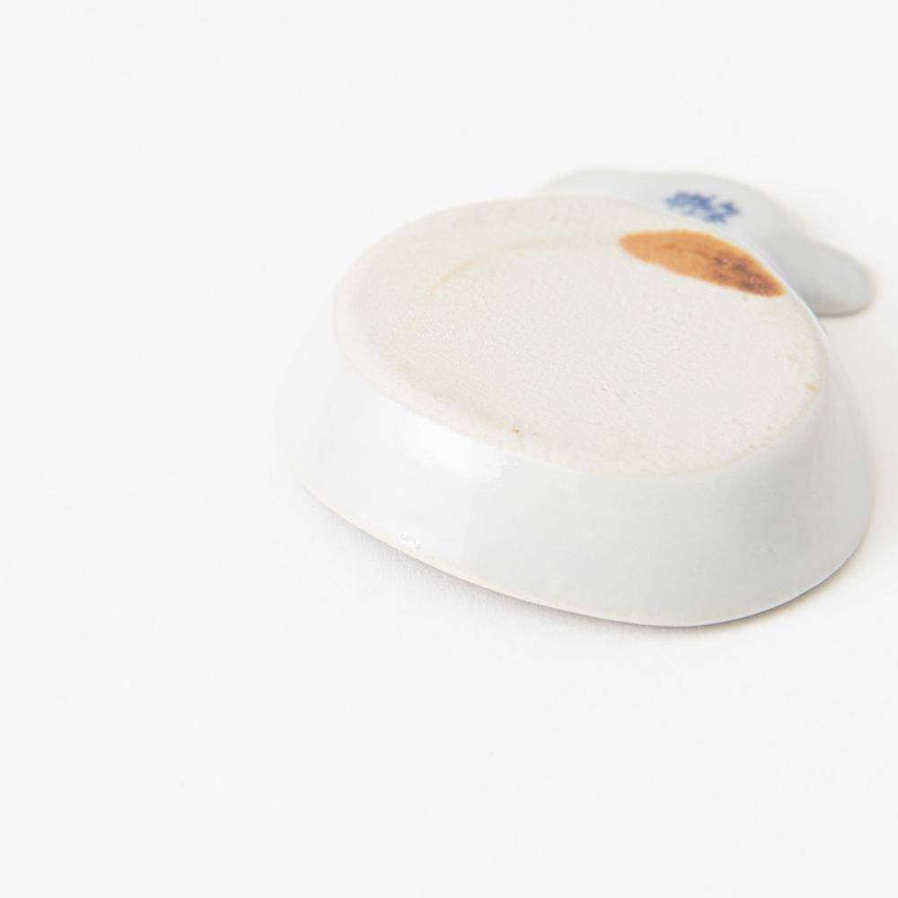 Soukyu Kiln Treasure Bag Kutani Sauce Plate - MUSUBI KILN - Quality Japanese Tableware and Gift