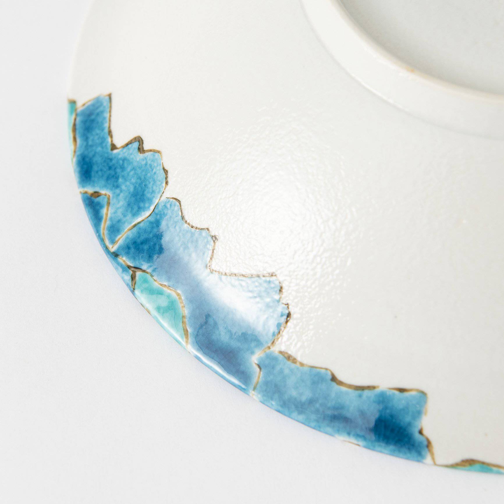 Souraku - An Blue Peony Bowl Set A - MUSUBI KILN - Quality Japanese Tableware and Gift