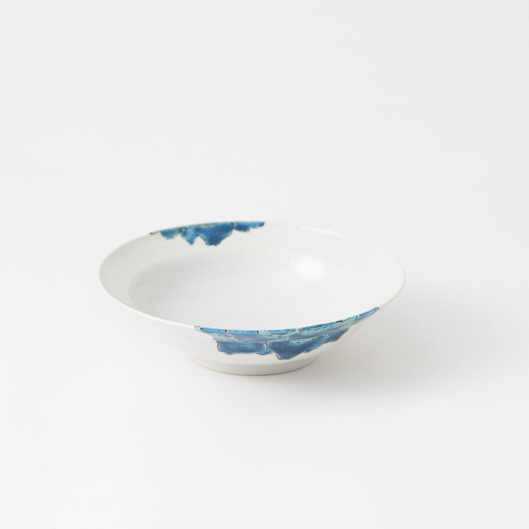 Souraku - An Blue Peony Bowl Set B - MUSUBI KILN - Quality Japanese Tableware and Gift