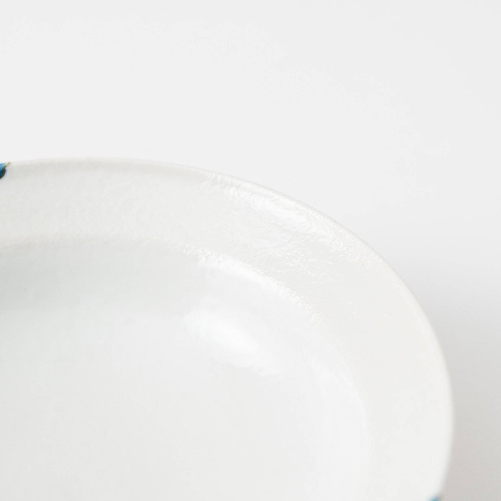 Souraku - An Blue Peony Bowl Set B - MUSUBI KILN - Quality Japanese Tableware and Gift