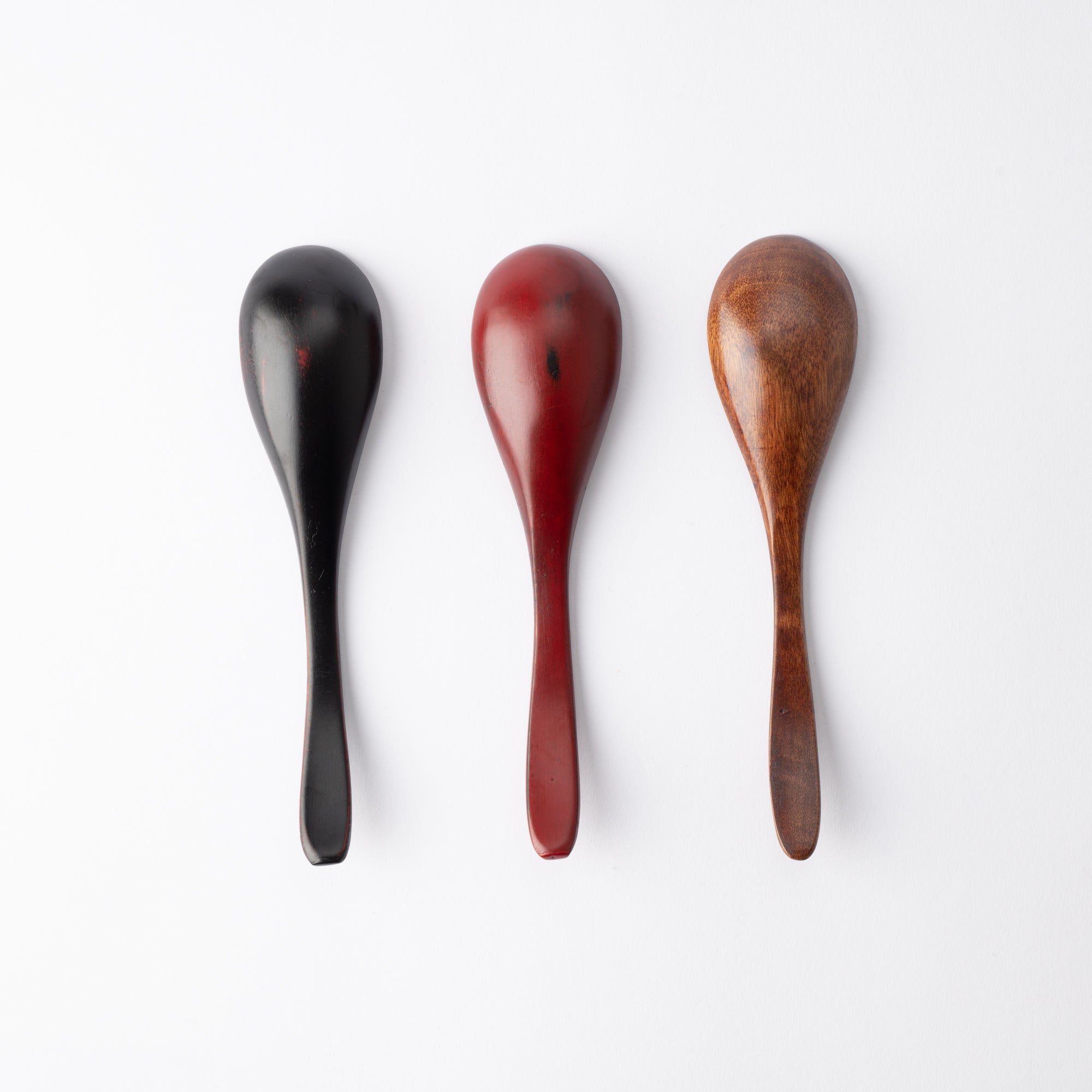 Suri Urushi Yamanaka Lacquerware Dessert Spoon - MUSUBI KILN - Quality Japanese Tableware and Gift