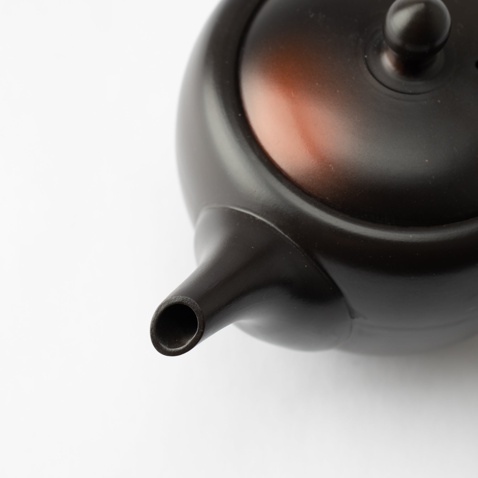 Syunju Weeping Sakura Tokoname Japanese Teapot 12.8oz(380ml) - Sasame and Ceramesh - MUSUBI KILN - Quality Japanese Tableware and Gift