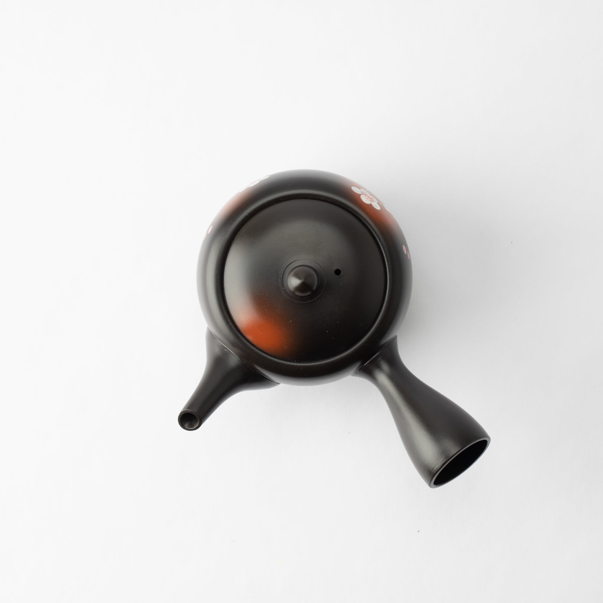Syunju Weeping Sakura Tokoname Japanese Teapot 12.8oz(380ml) - Sasame and Ceramesh - MUSUBI KILN - Quality Japanese Tableware and Gift