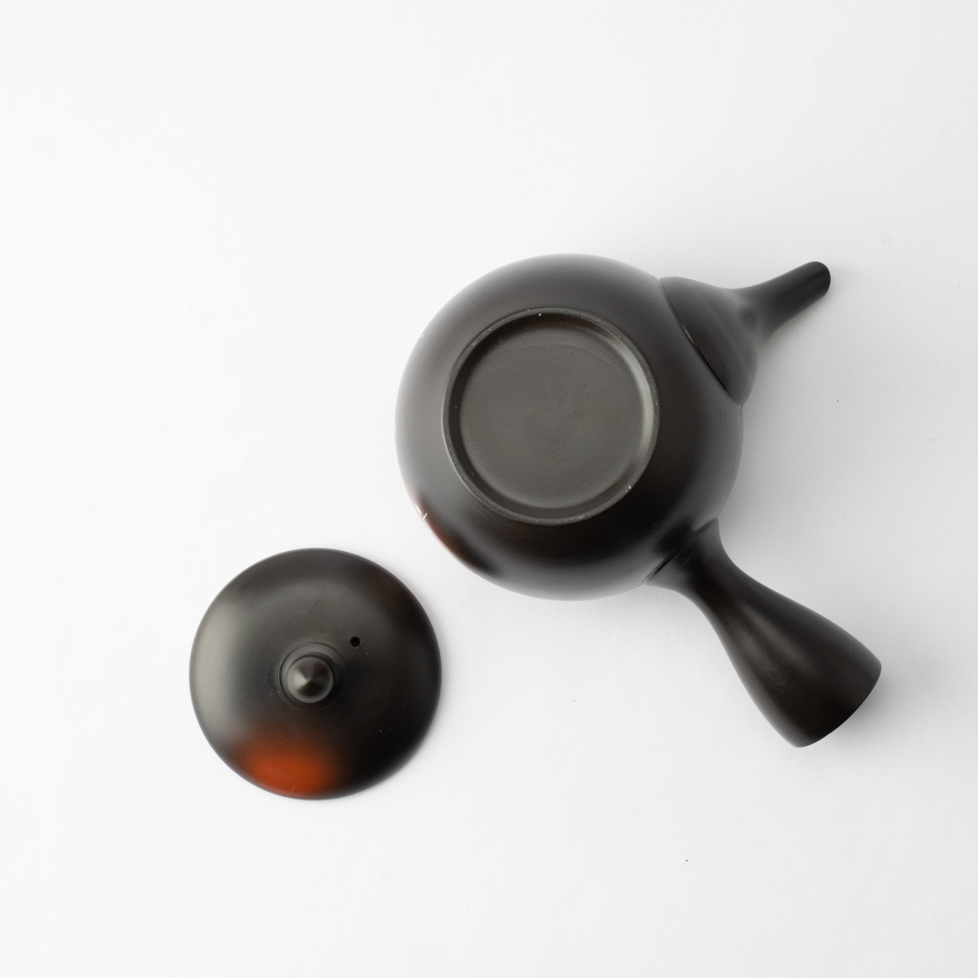 Syunju Weeping Sakura Tokoname Japanese Teapot 12.8oz(380ml) - Sasame and Ceramesh - MUSUBI KILN - Quality Japanese Tableware and Gift