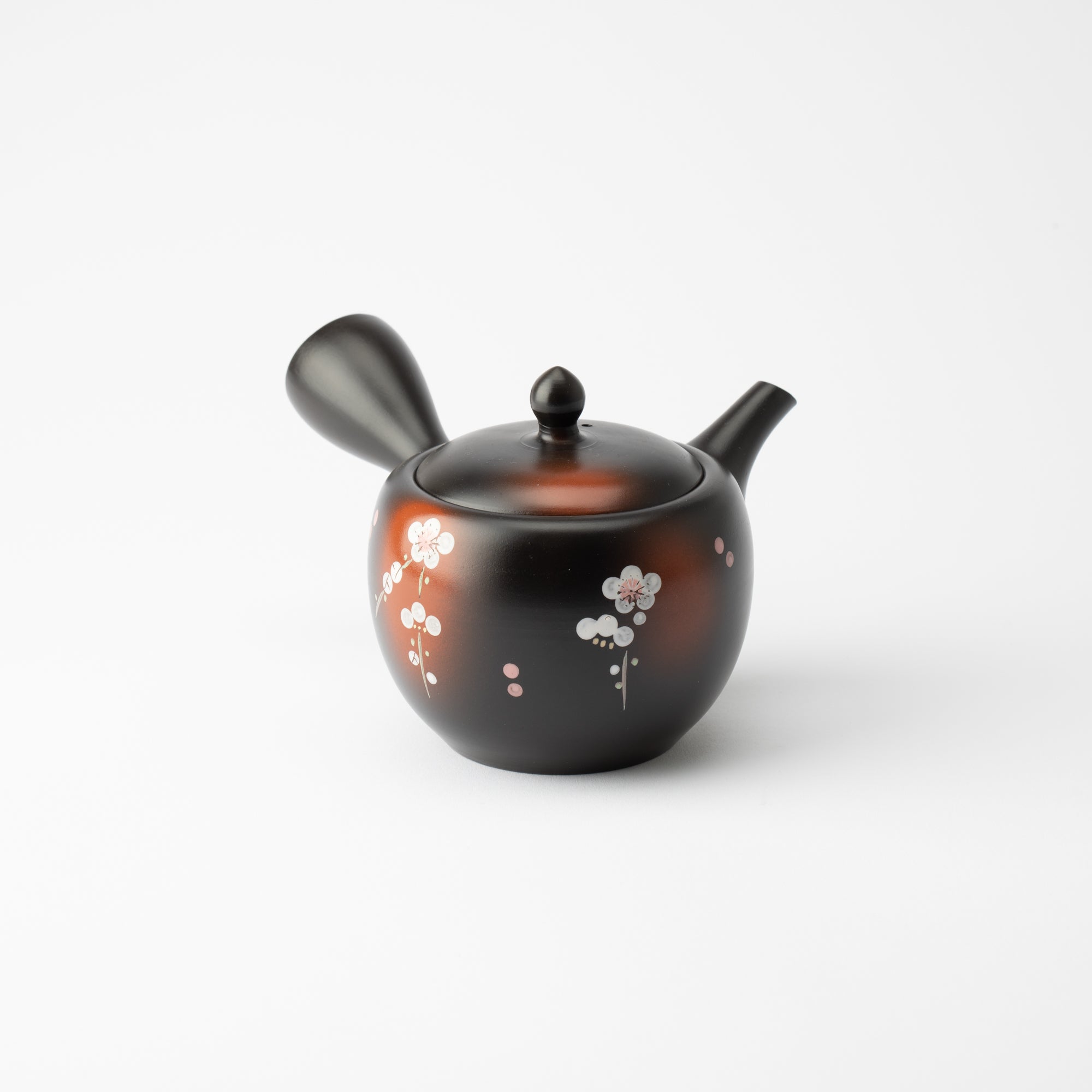Syunju Weeping Sakura Tokoname Japanese Teapot 12.8oz(380ml) - Sasame and Ceramesh - MUSUBI KILN - Quality Japanese Tableware and Gift