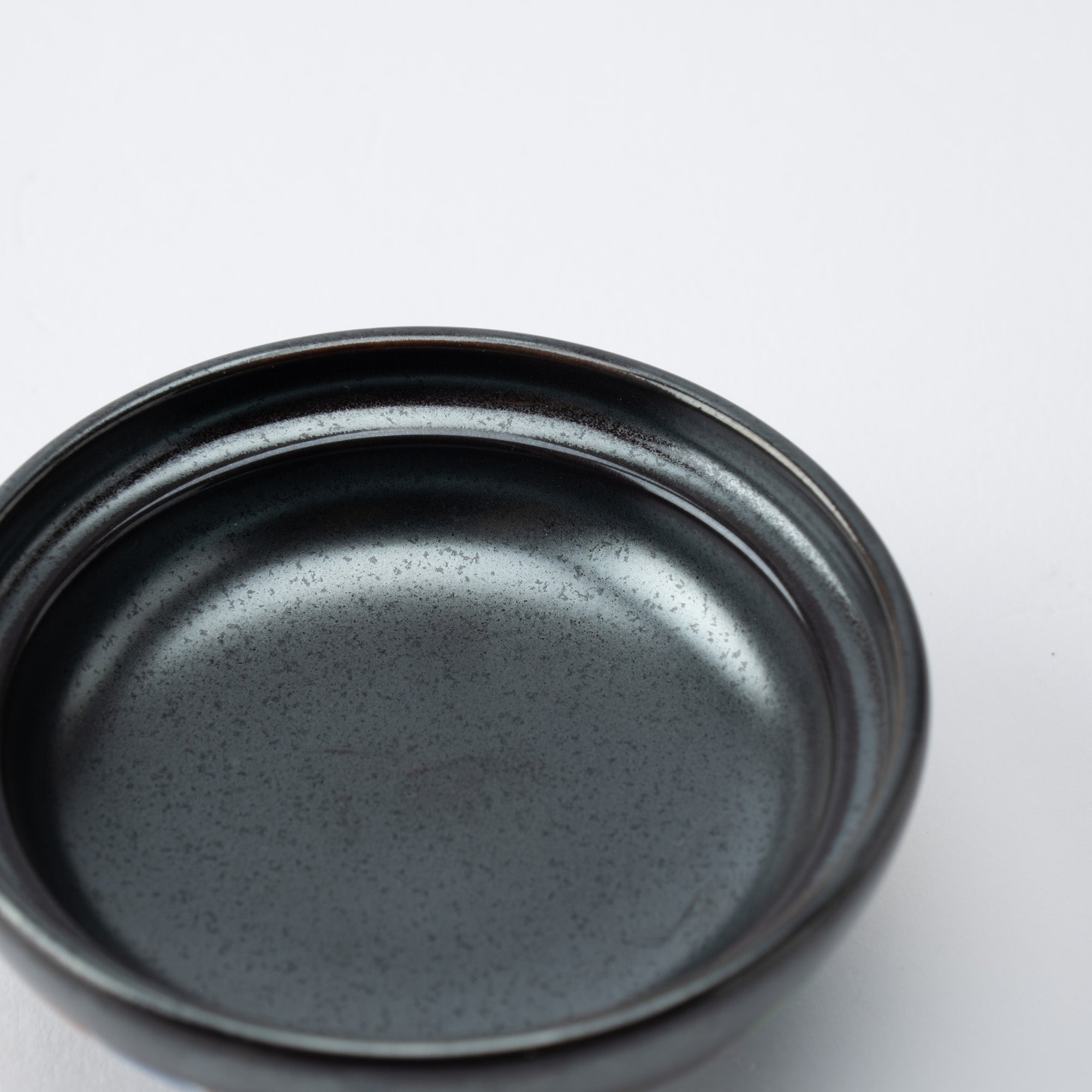 Tasei Kiln Tenmoku Color Stripe Arita Chawanmushi Bowl - MUSUBI KILN - Quality Japanese Tableware and Gift